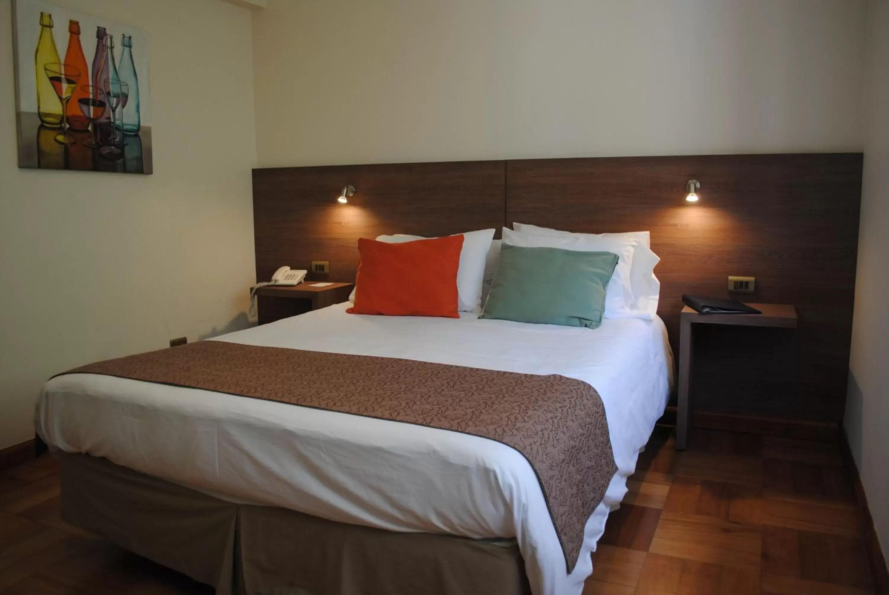 Bedroom, Bed in Hotel Santa Lucia
