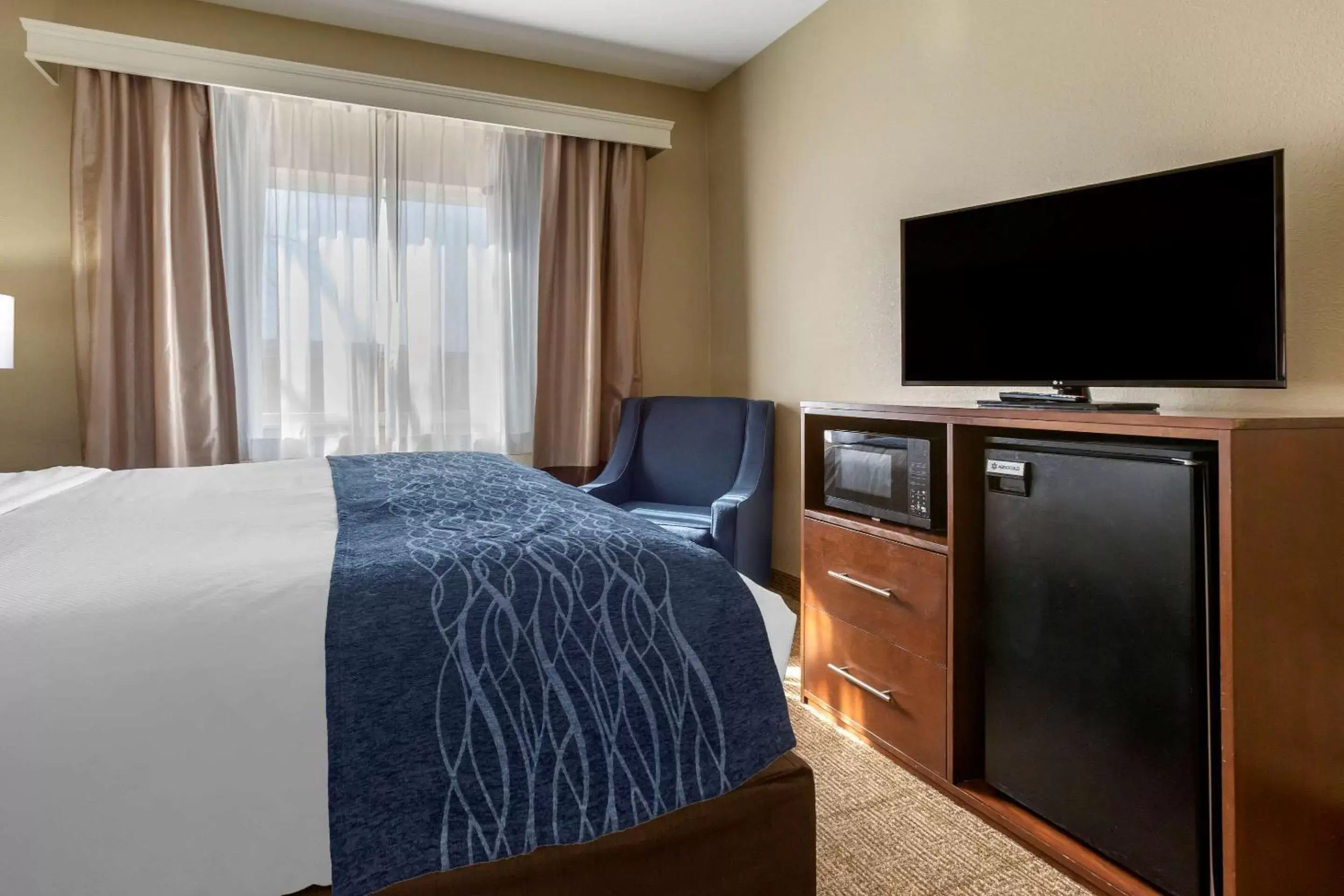 Photo of the whole room, TV/Entertainment Center in Comfort Inn & Suites Alameda at Albuquerque Balloon Fiesta Park
