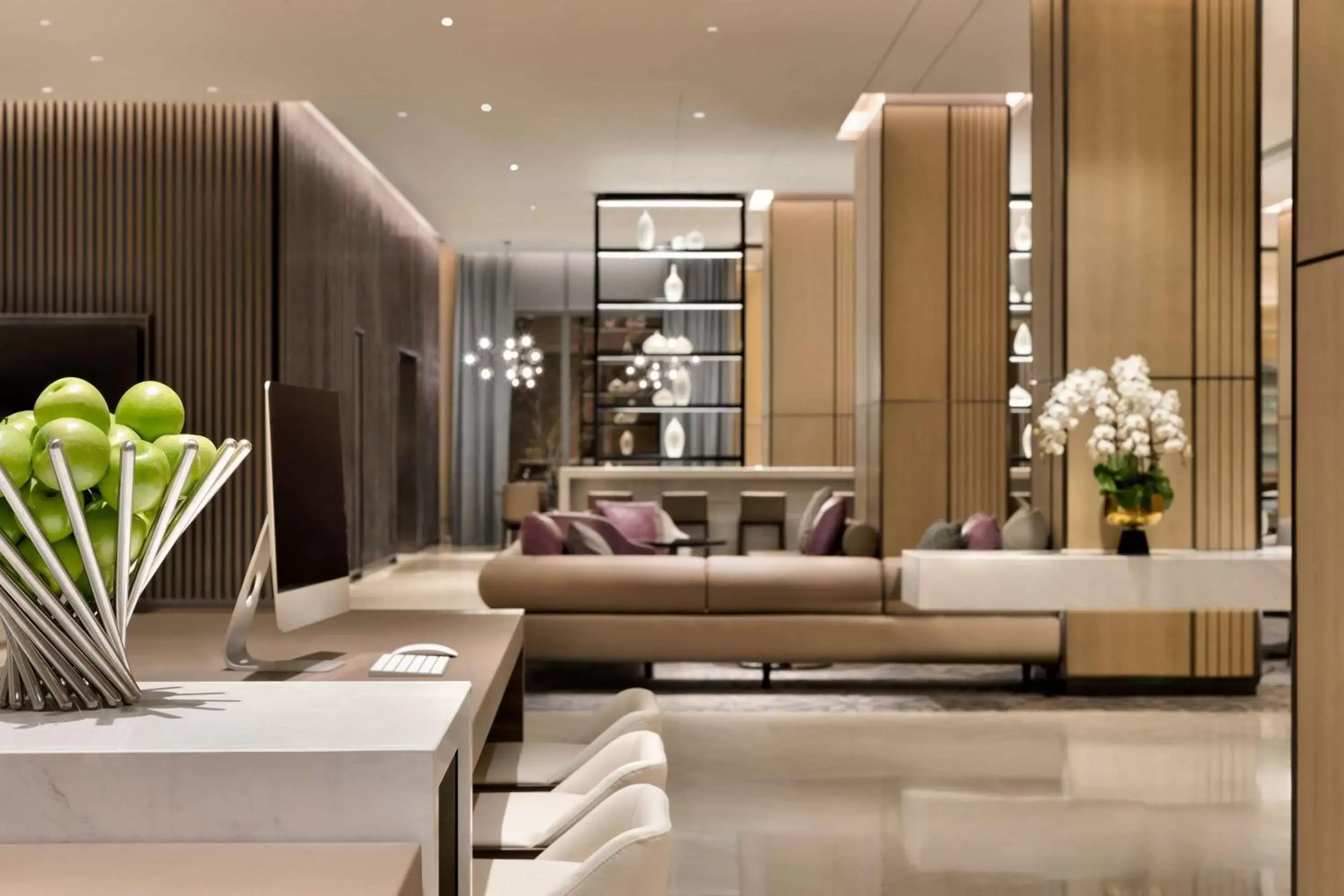 Lobby or reception in Hyatt House Shanghai Hongqiao CBD