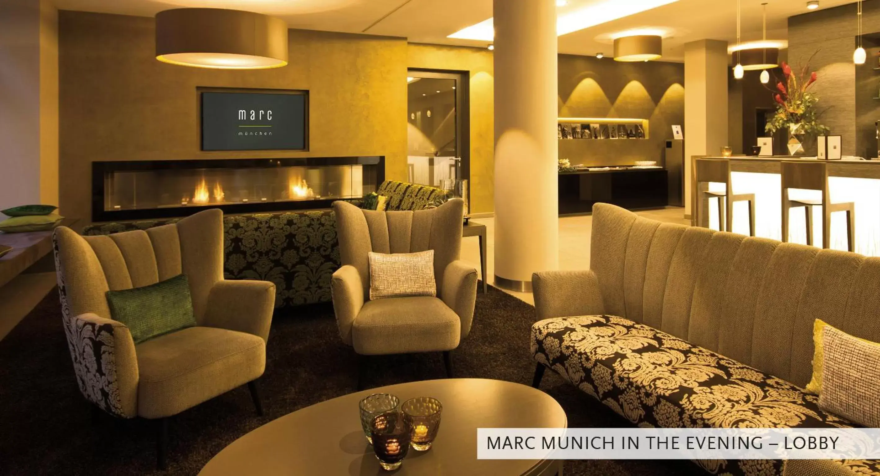 Lobby or reception, Lounge/Bar in Marc München