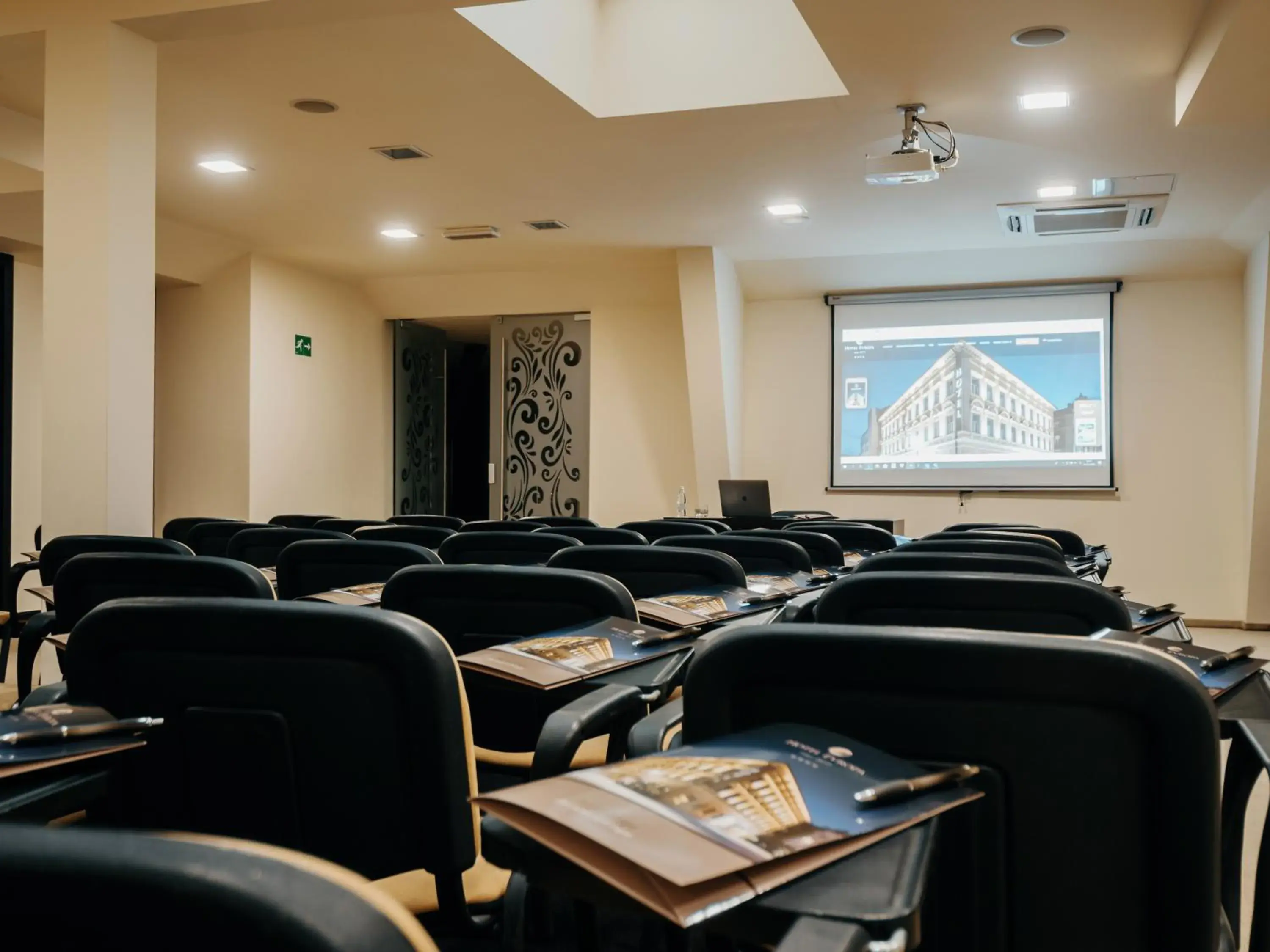 Seating area in Hotel Evropa