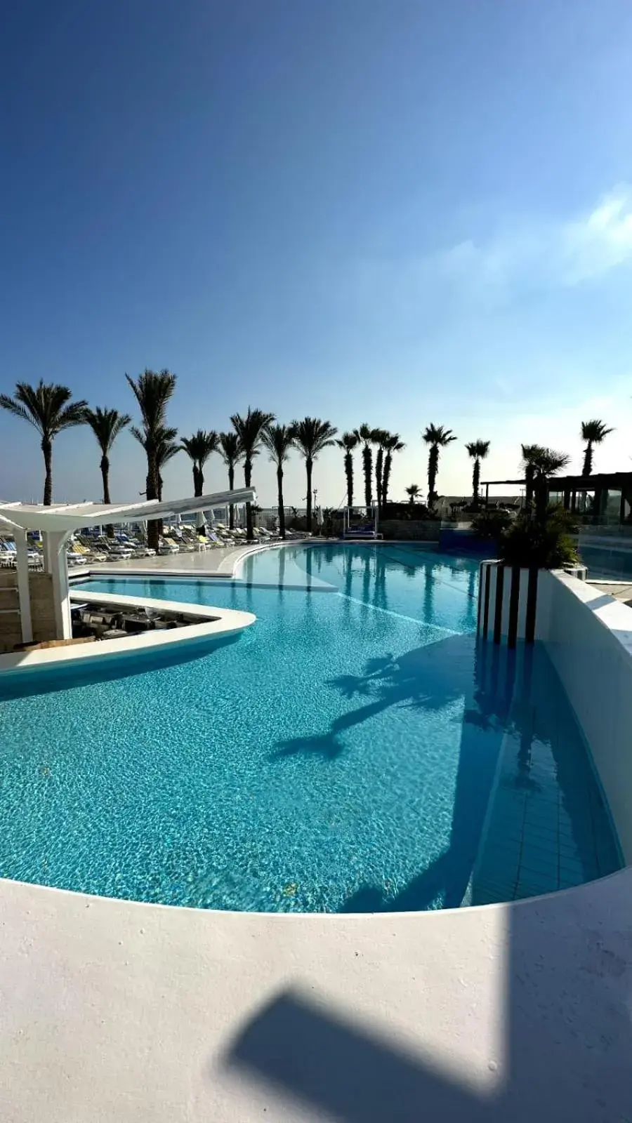 Sea view, Swimming Pool in Riviera Hotel and Beach Lounge, Beirut