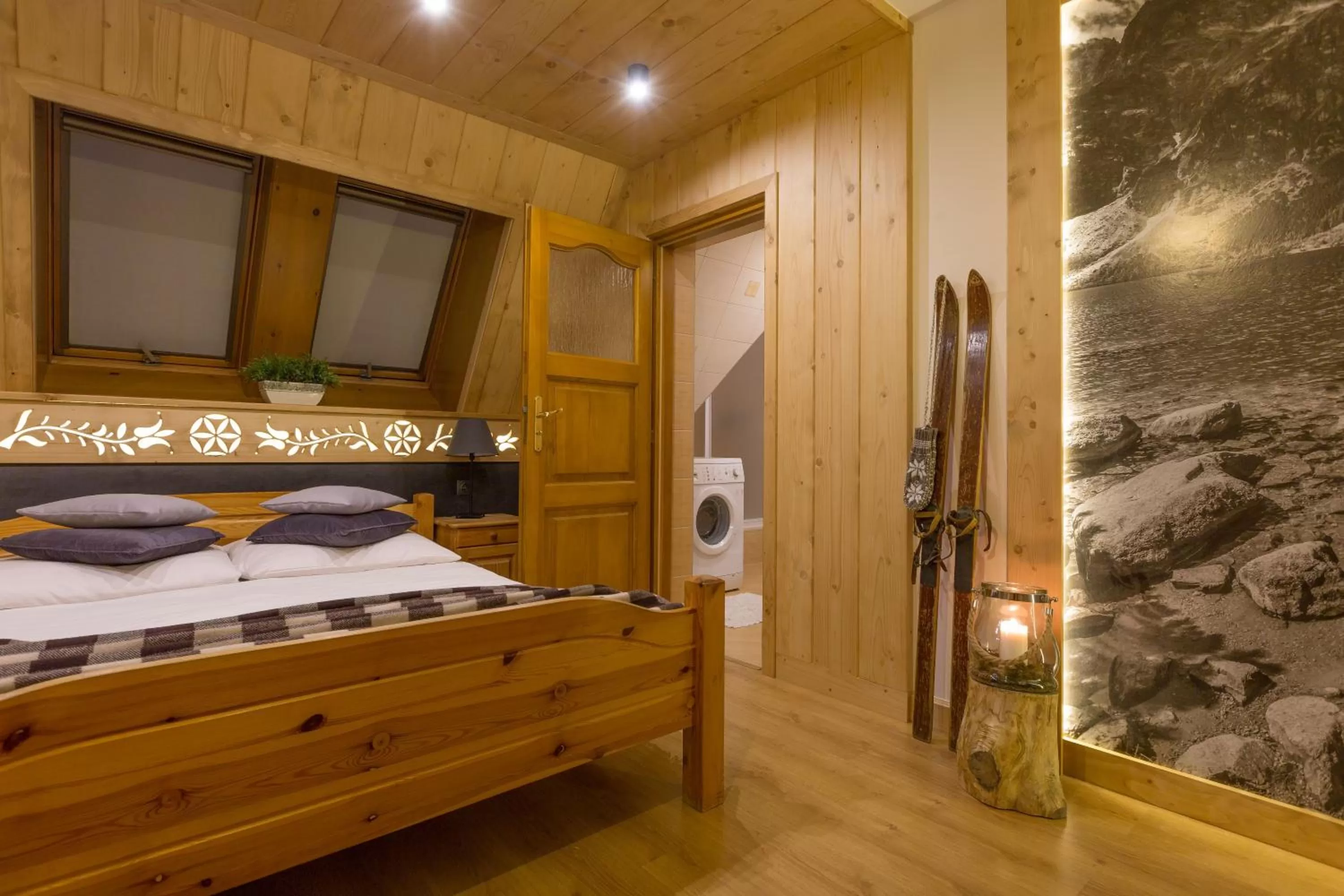 Toilet, Bed in Willa Góralsko Riwiera