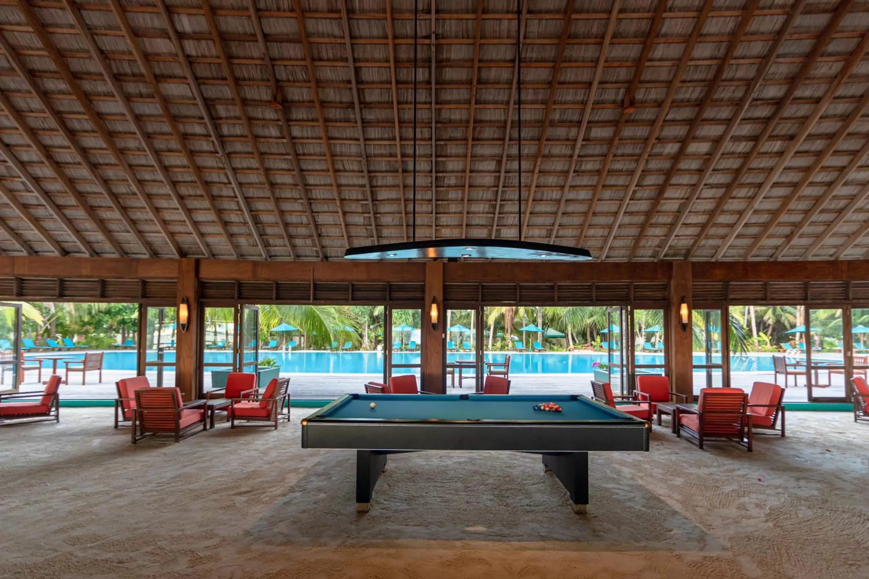 Activities, Billiards in Canareef Resort Maldives
