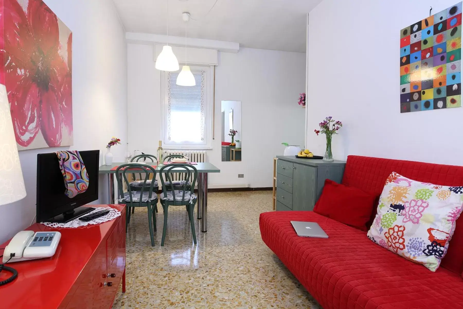 Living room, Seating Area in Residence Giusti 6