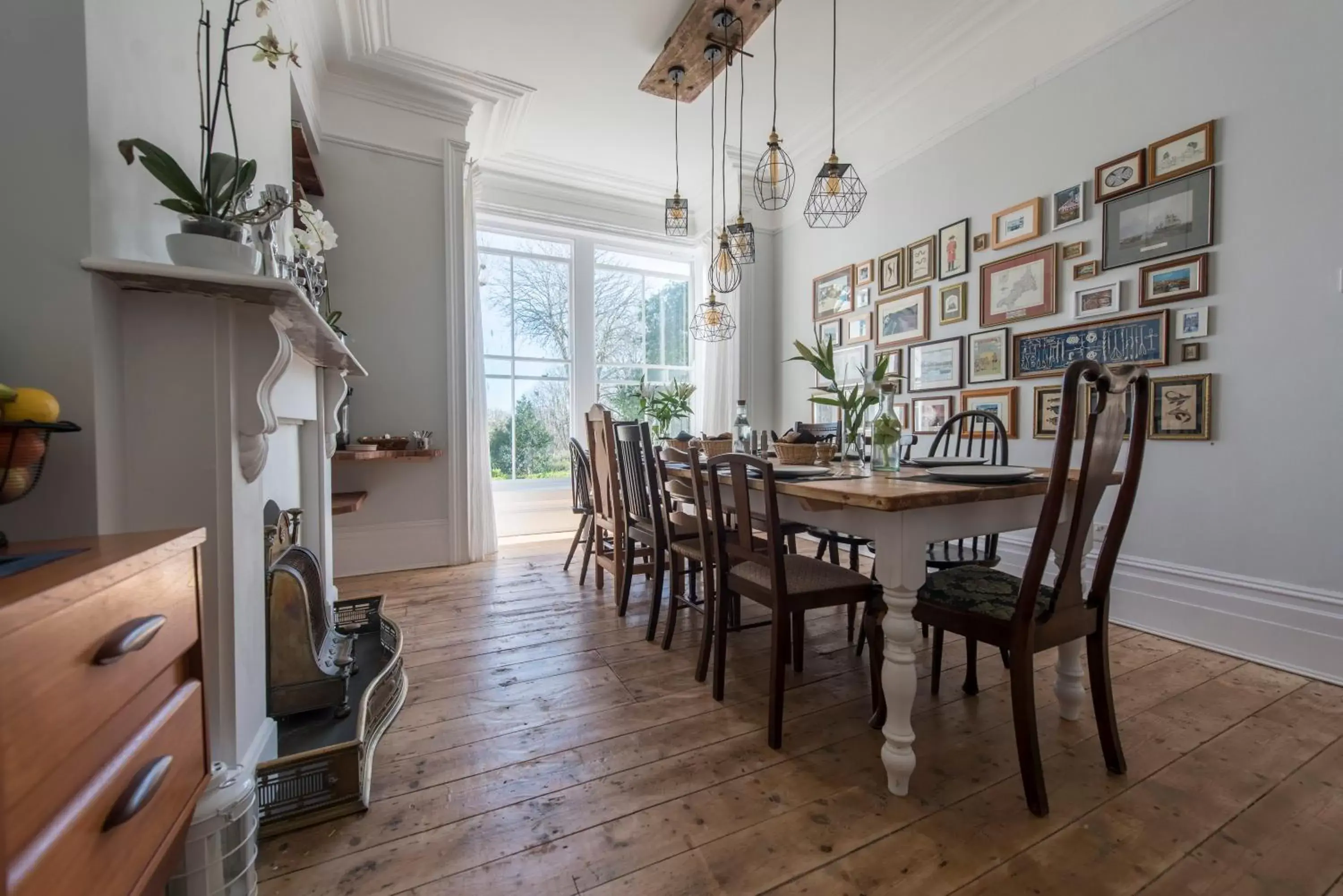 Dining area in Holbein House