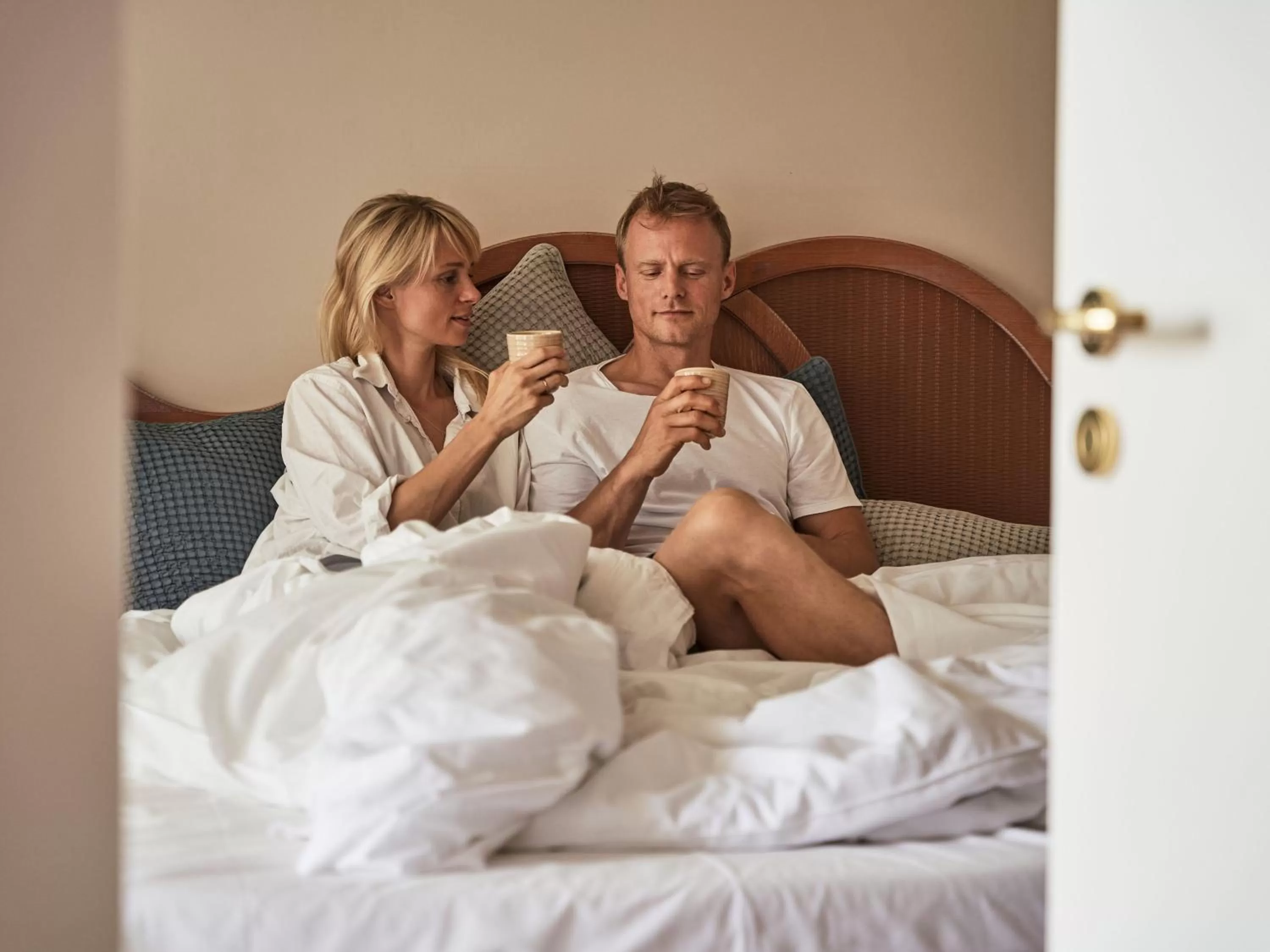 Bed in aja Strandhotel Bansin