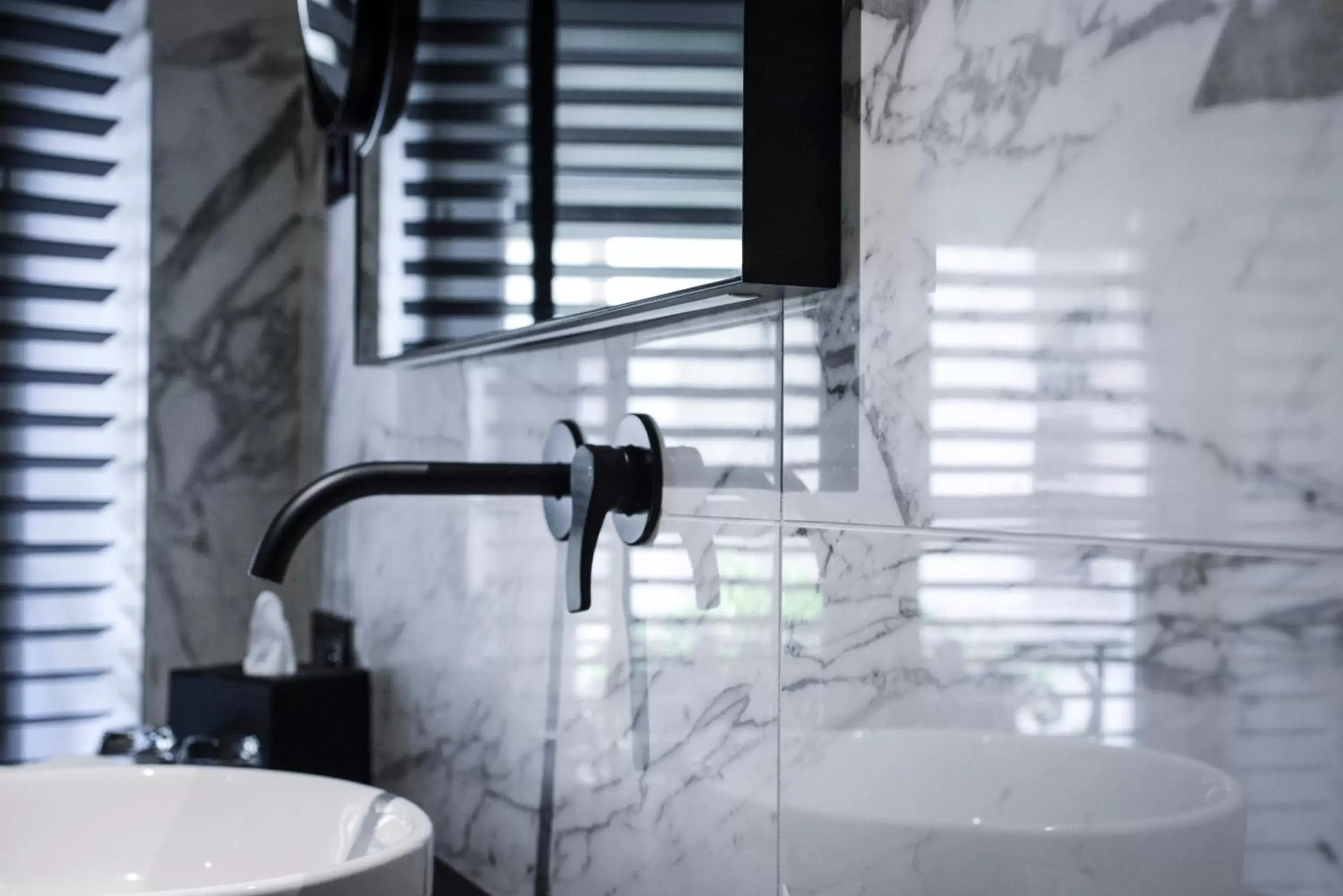 Decorative detail, Bathroom in Petit Hôtel Confidentiel