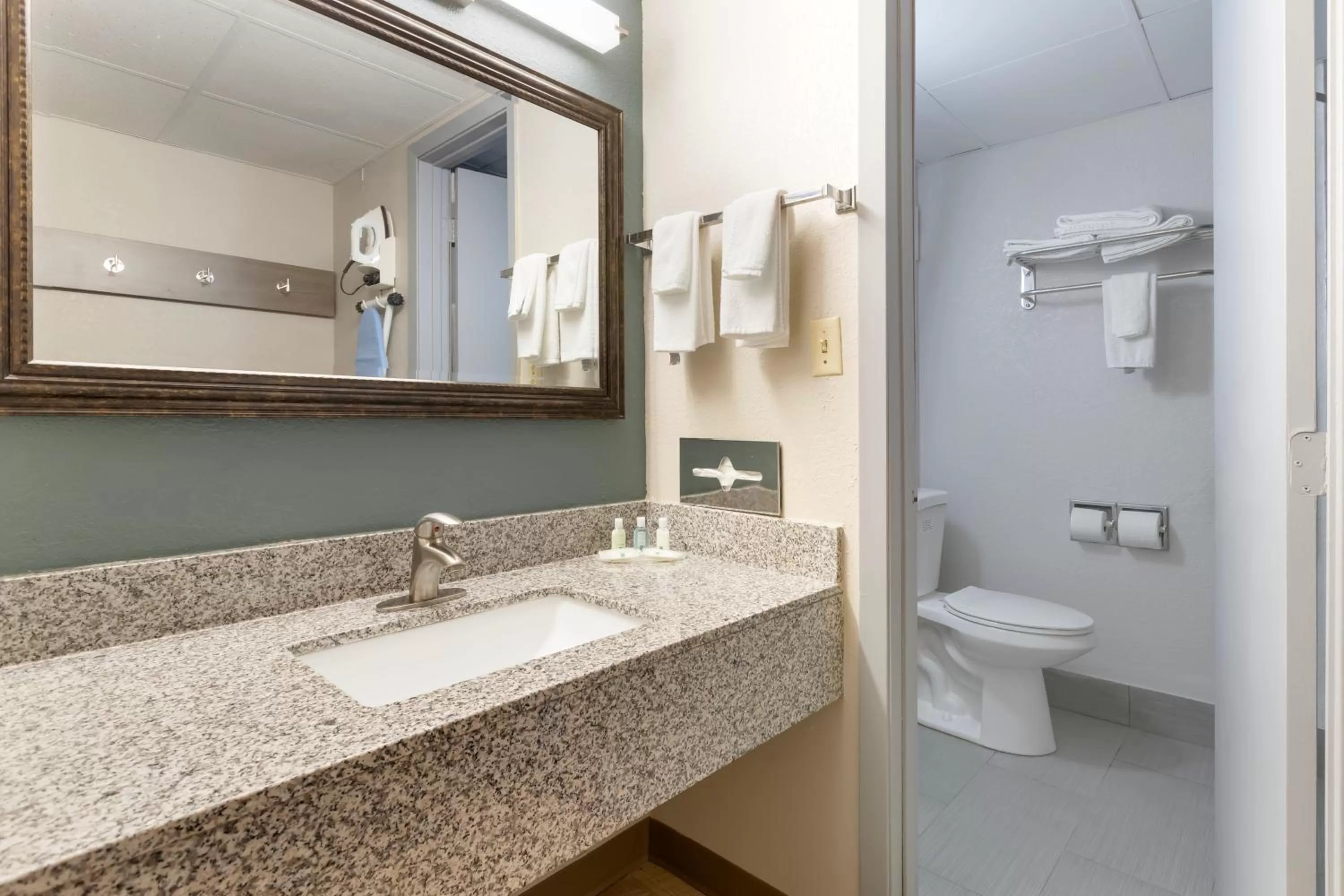 Bathroom in Quality Inn Newton at I-80