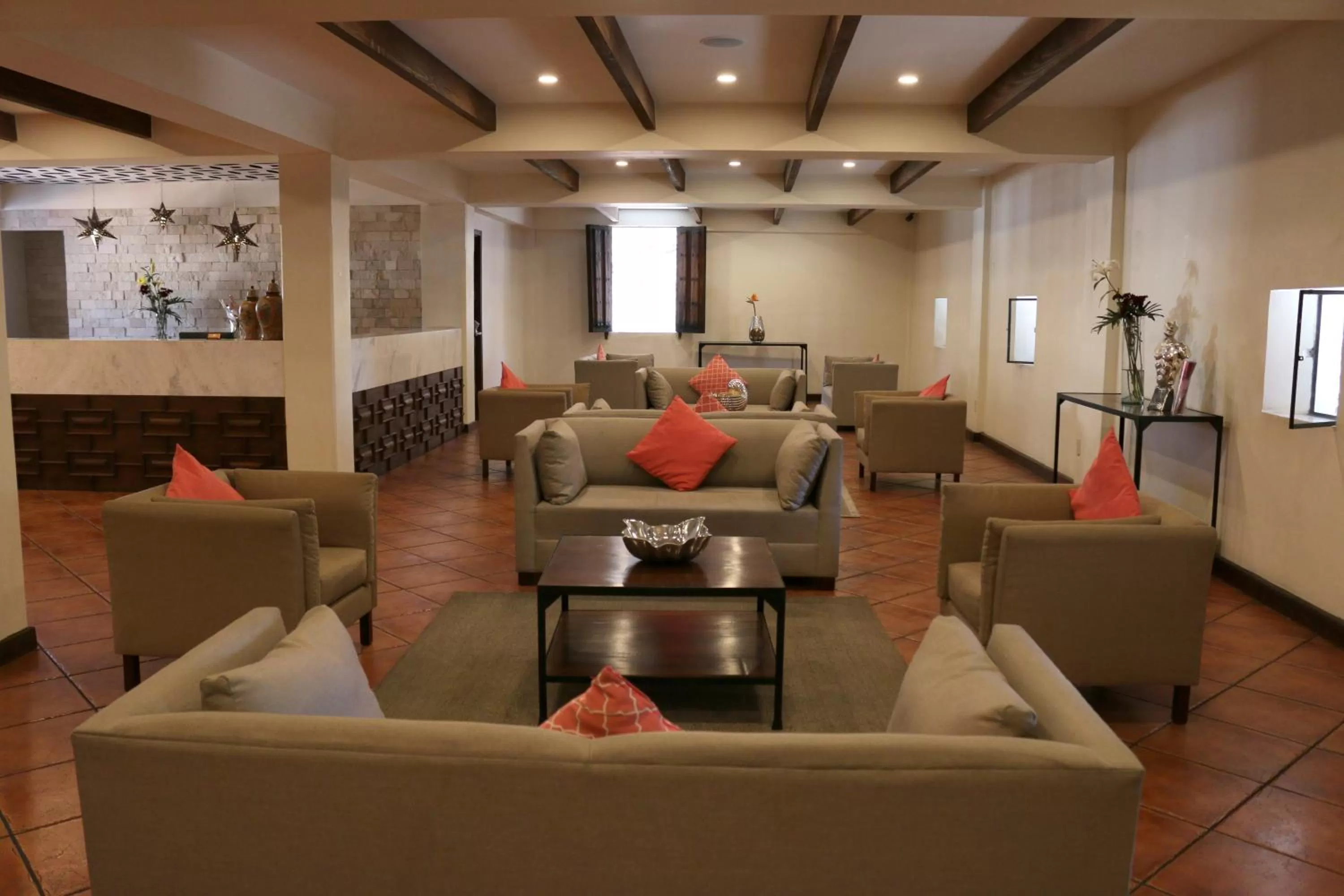 Lobby or reception in Hotel Agua Escondida