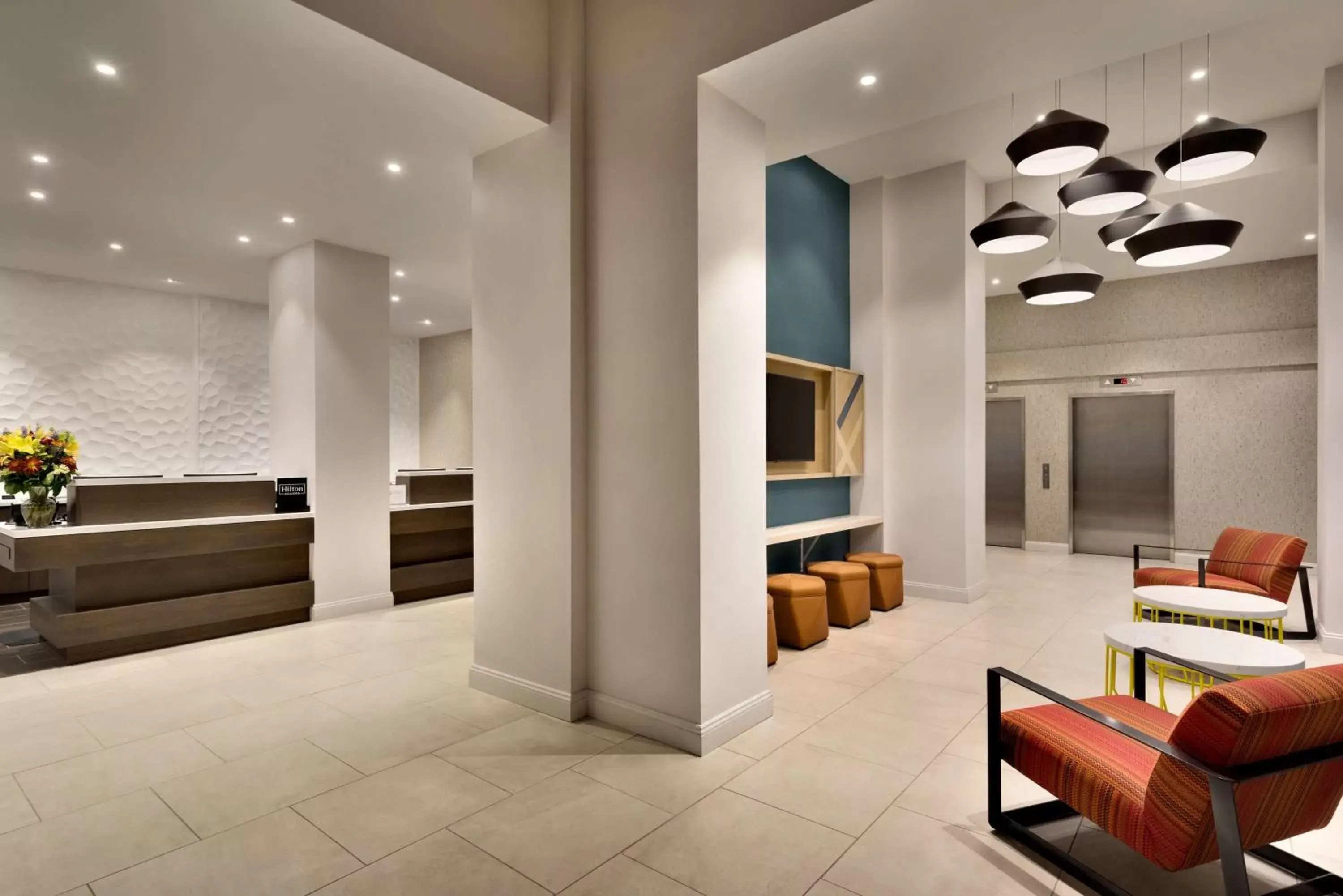Lobby or reception, Lobby/Reception in Hilton Garden Inn New York Times Square South