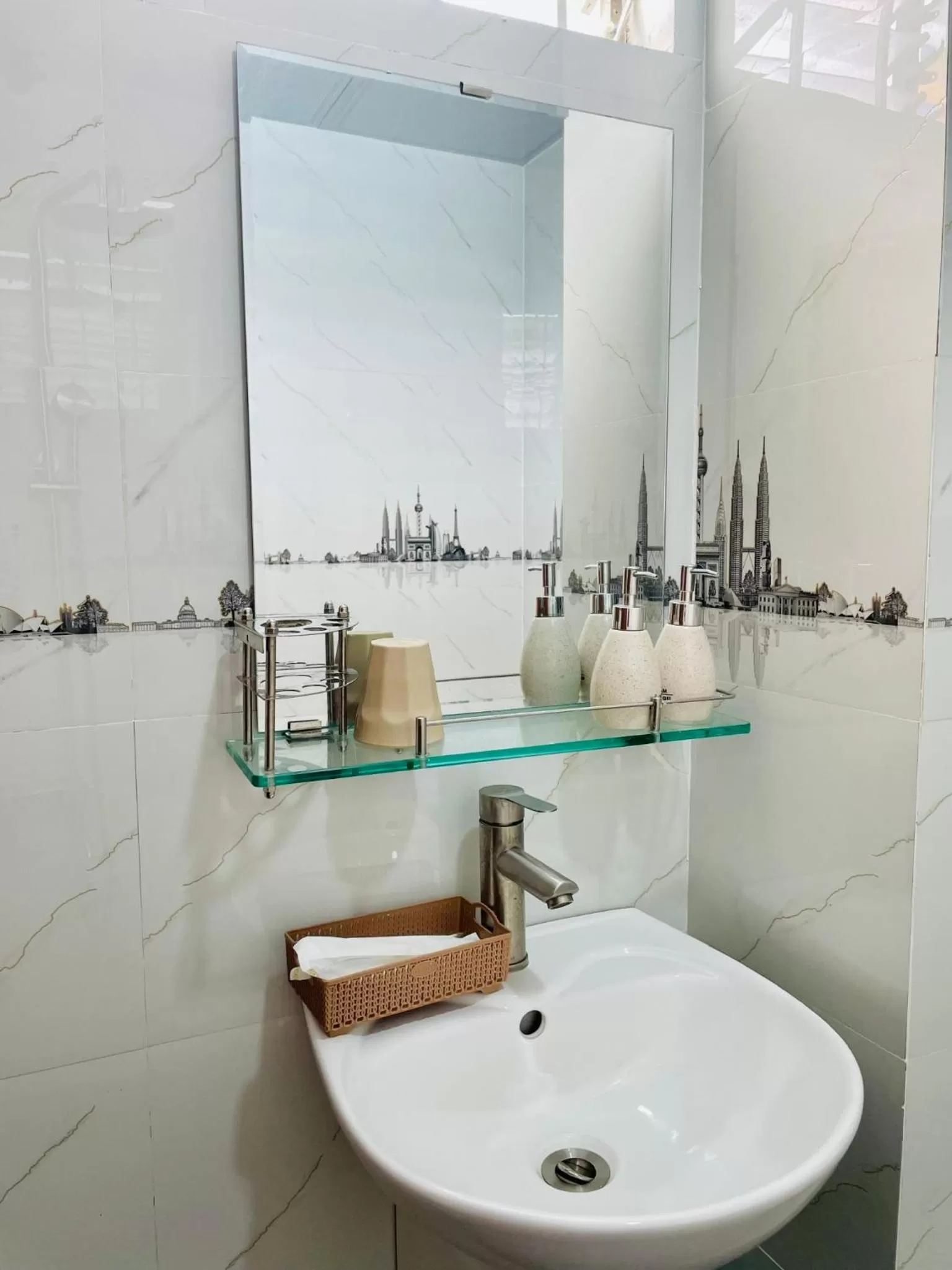 Bathroom in Nhu Y Hotel