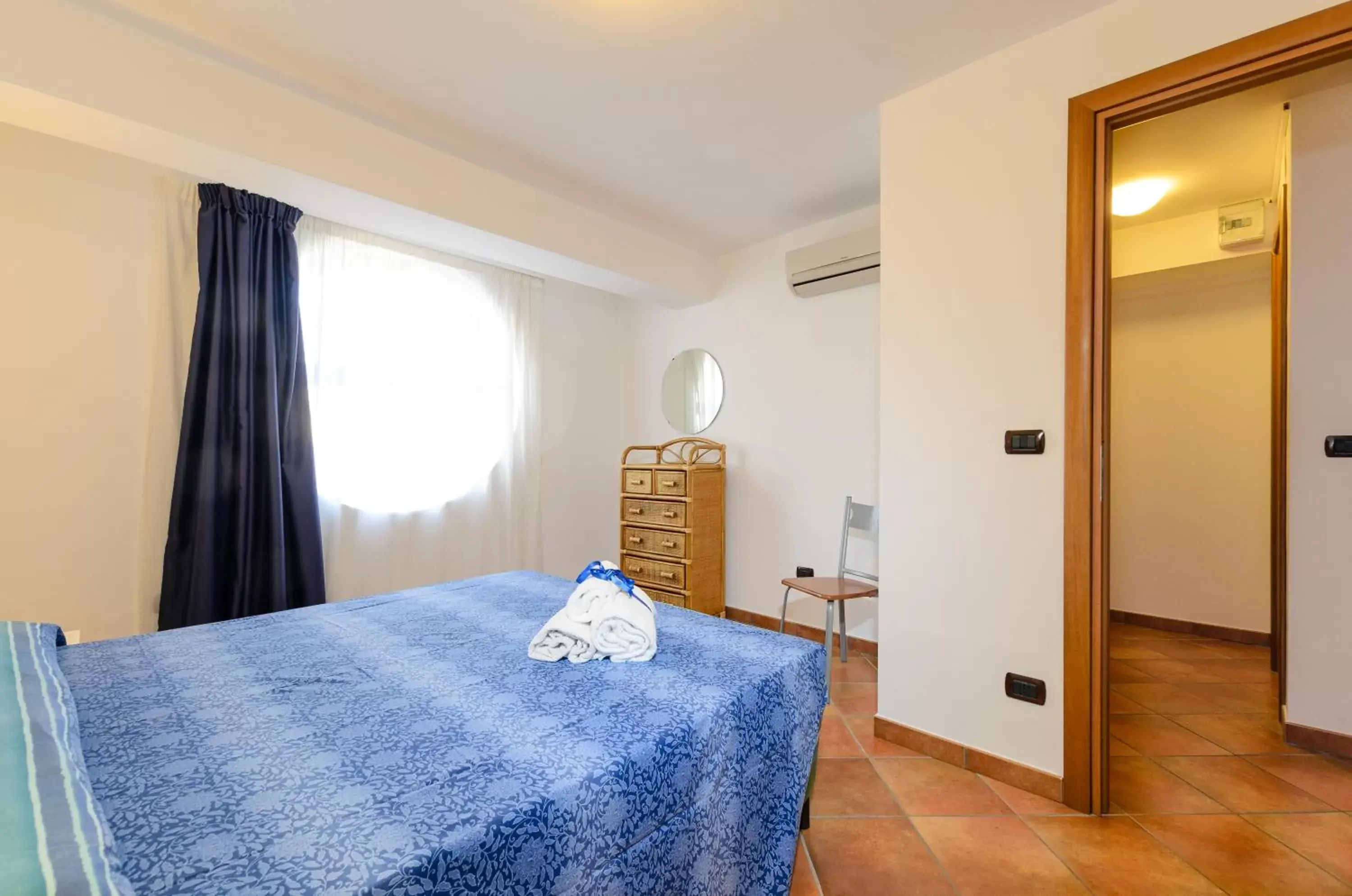 Bedroom, Bed in Le Tartarughe Aparthotel