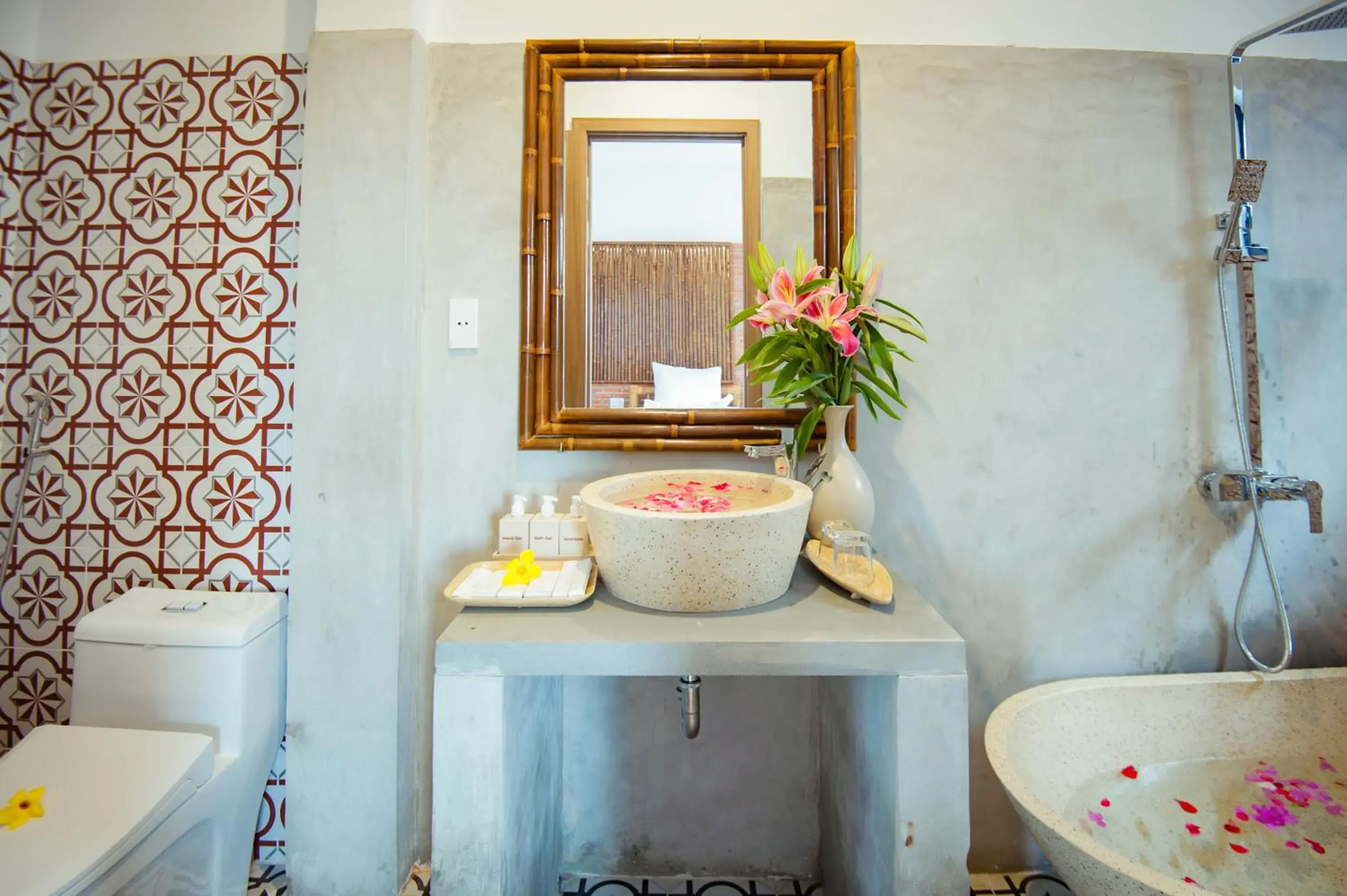 Bathroom in Hoi An Rustic Villa