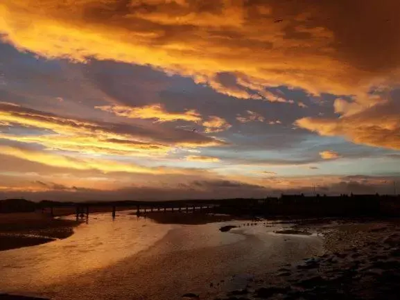 Beach in Lossiemouth House