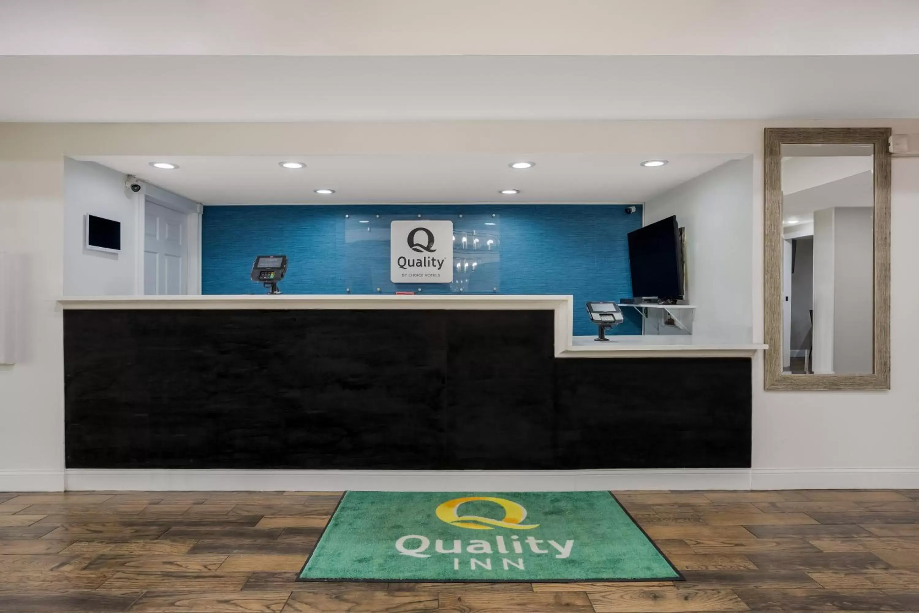Lobby or reception in Quality Inn Lobby or reception in Quality Inn