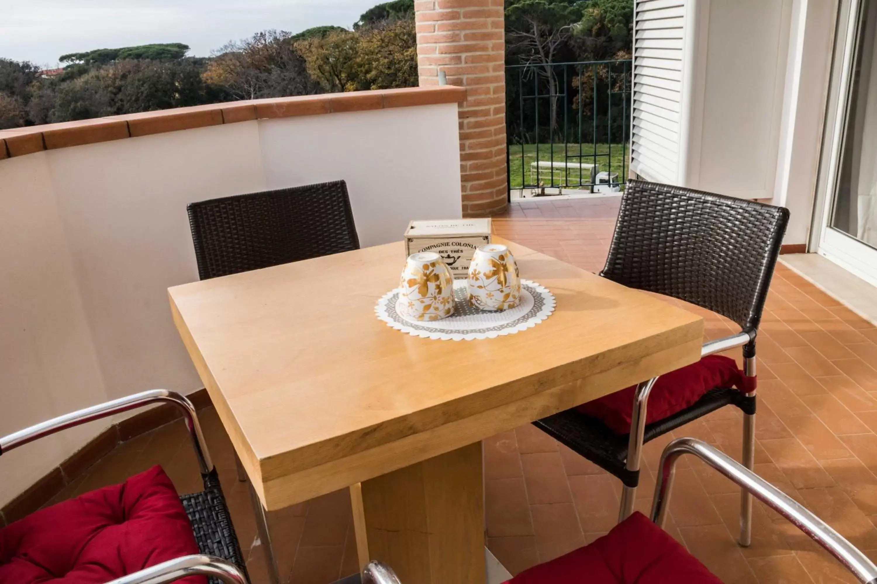 Balcony/Terrace in Le Residenze di Santa Costanza - Le Dimore