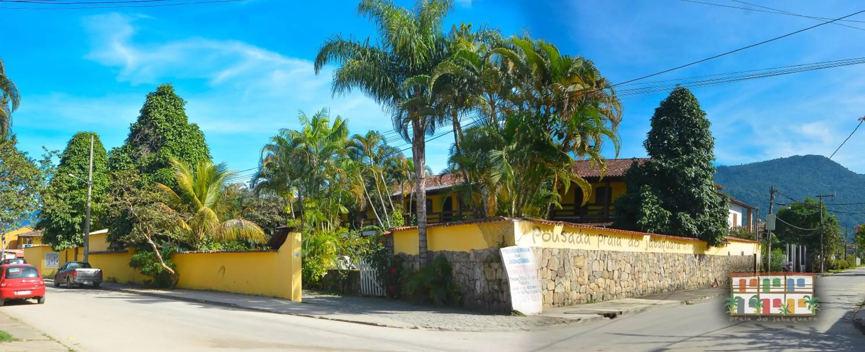 Property building in Pousada Praia do Jabaquara