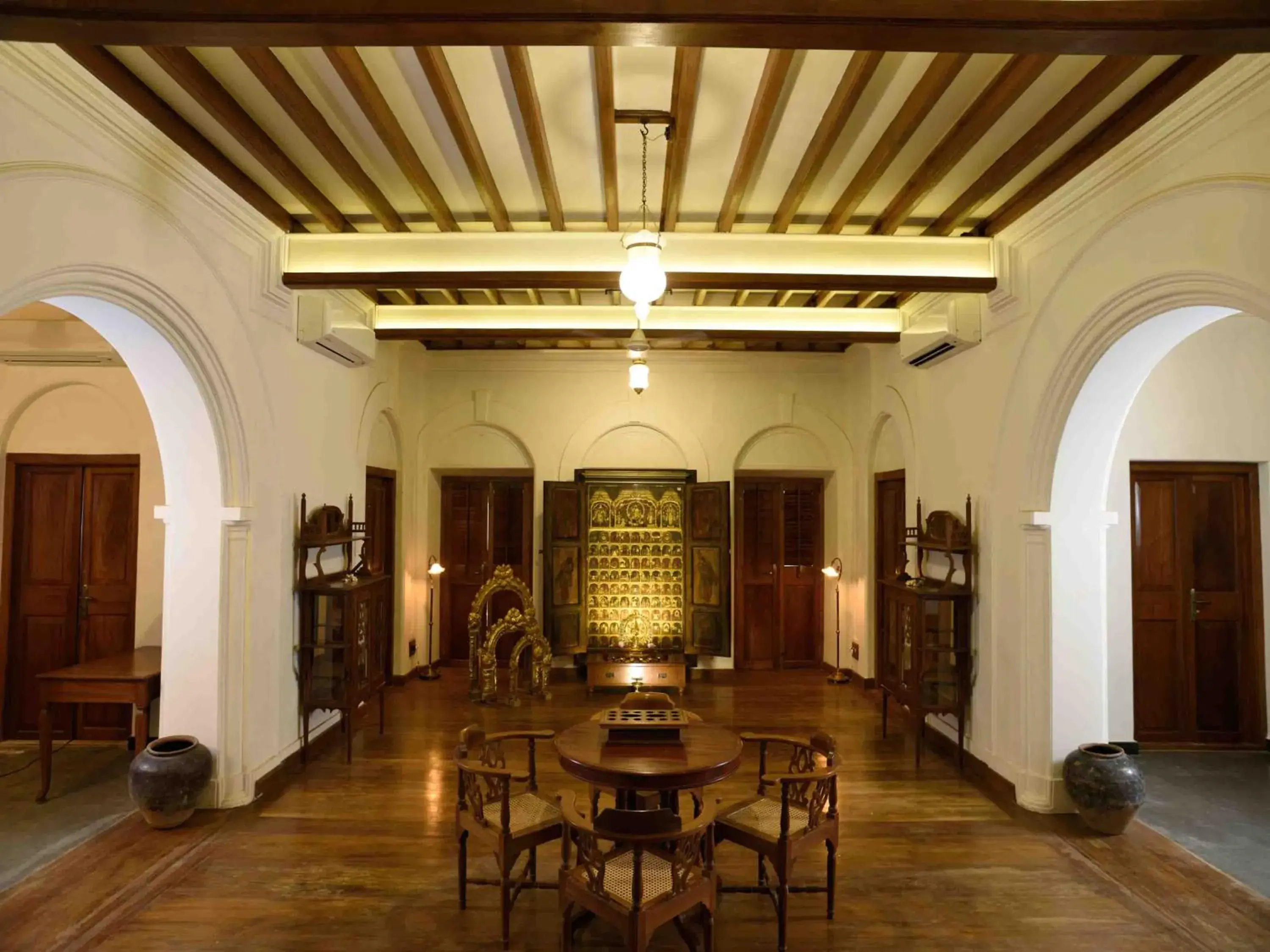 Lobby or reception in Svatma - A Luxury Heritage Resort Lobby or reception in Svatma - A Luxury Heritage Resort