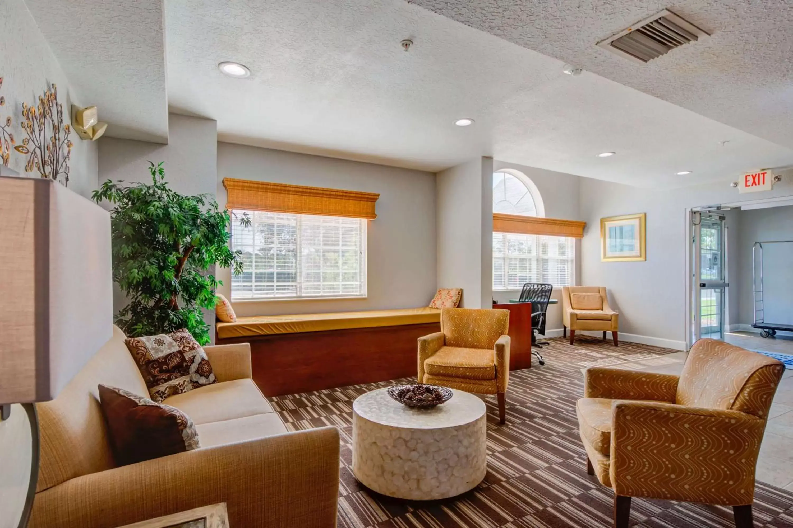 Lobby or reception, Lobby/Reception in Microtel Inn and Suites - Zephyrhills