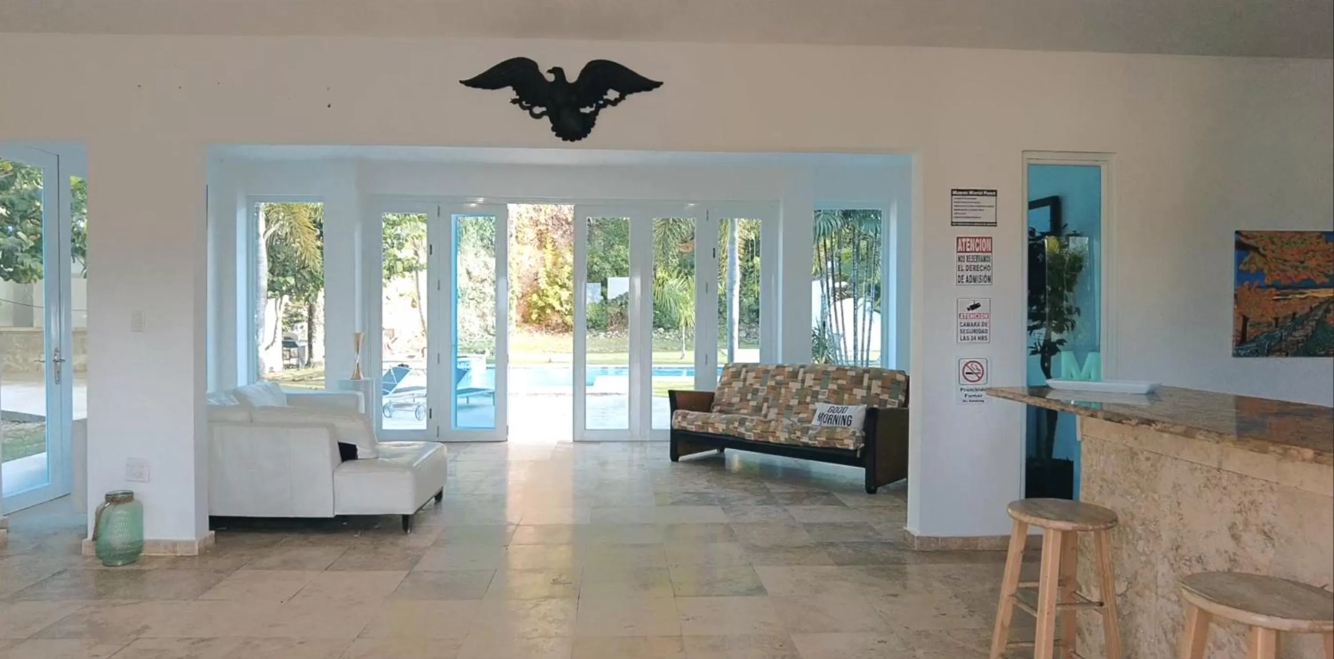 Seating Area in Manati World Point Inn