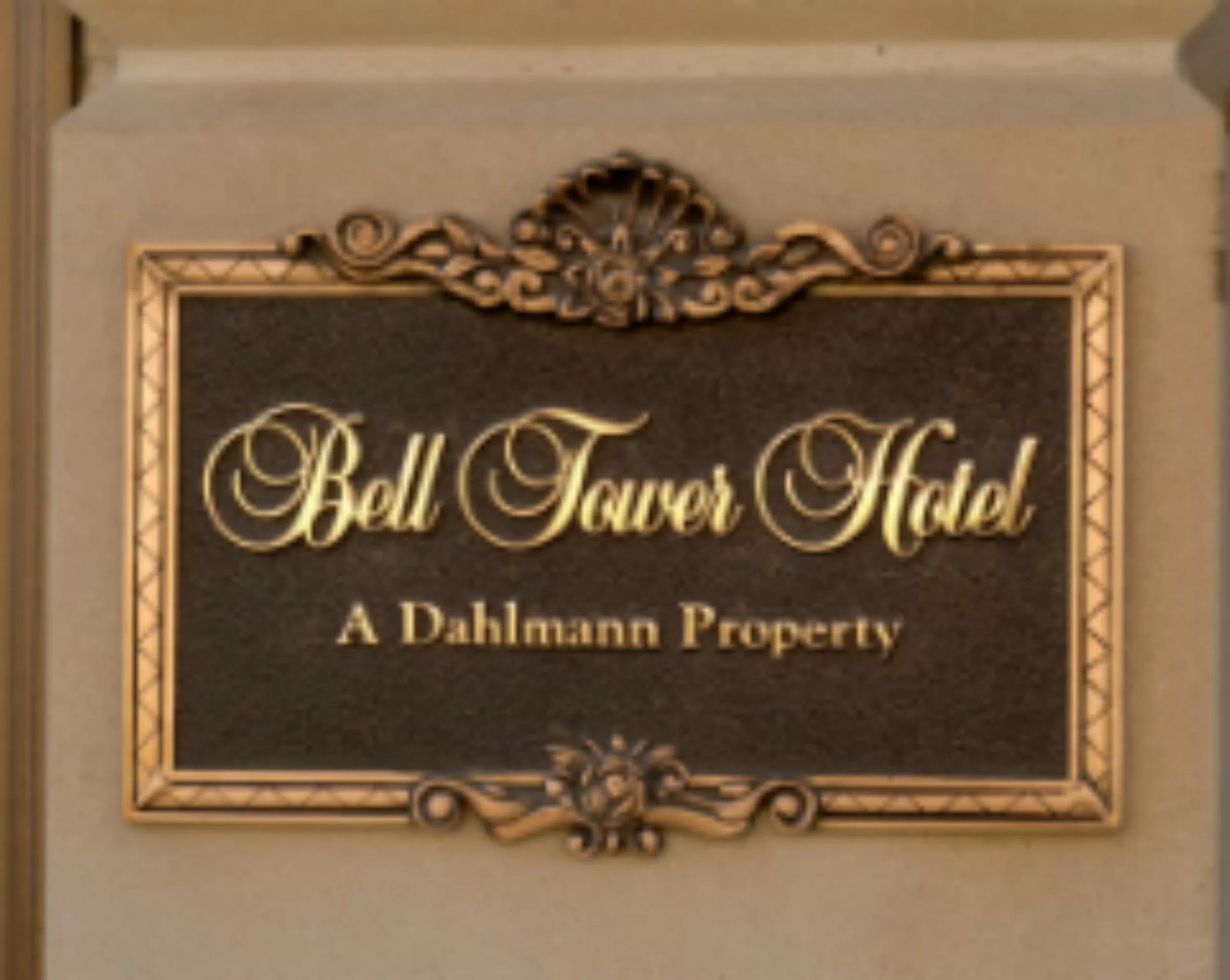 Decorative detail in Bell Tower Hotel