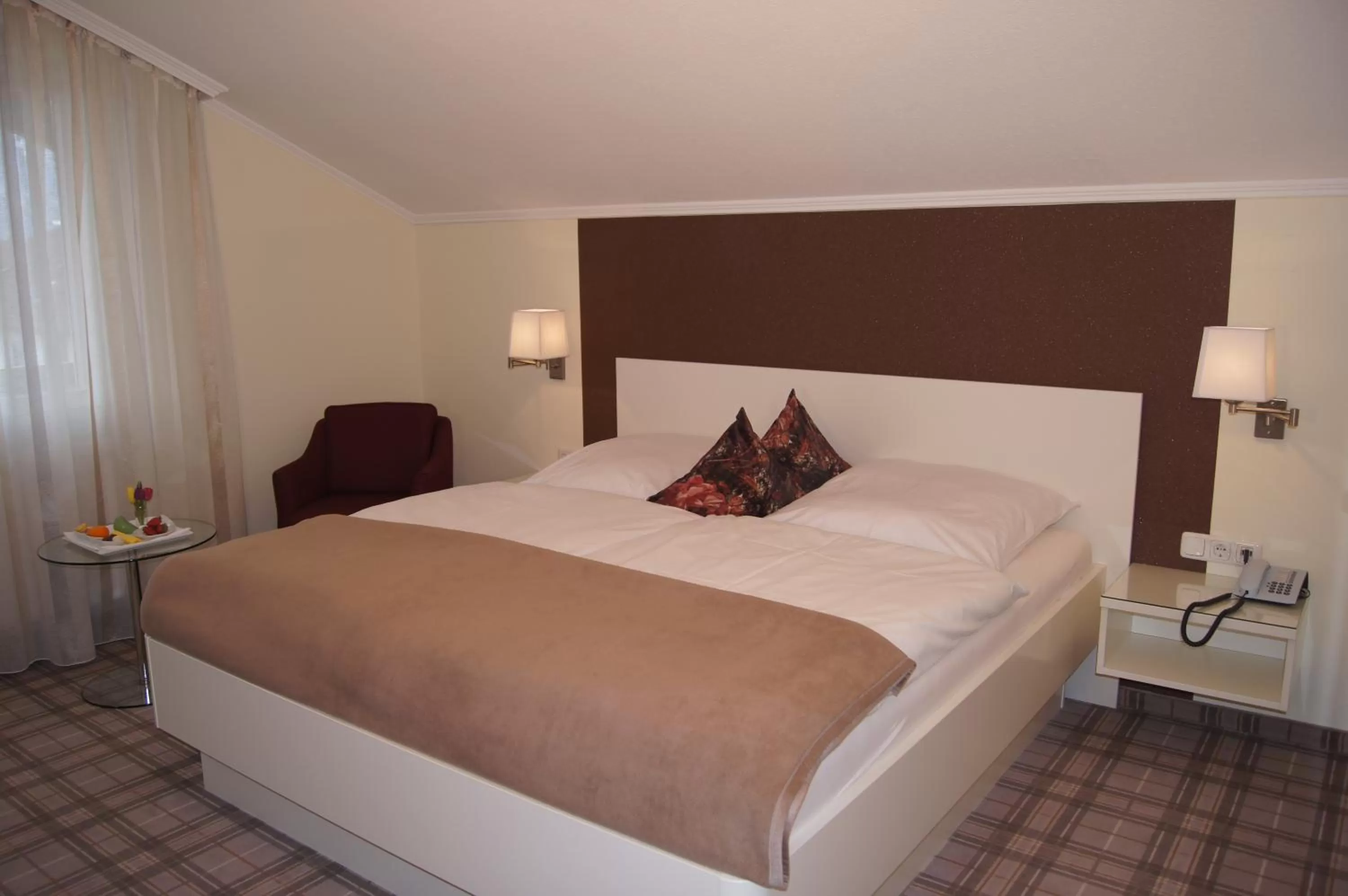 Photo of the whole room, Bed in Hotel Christine