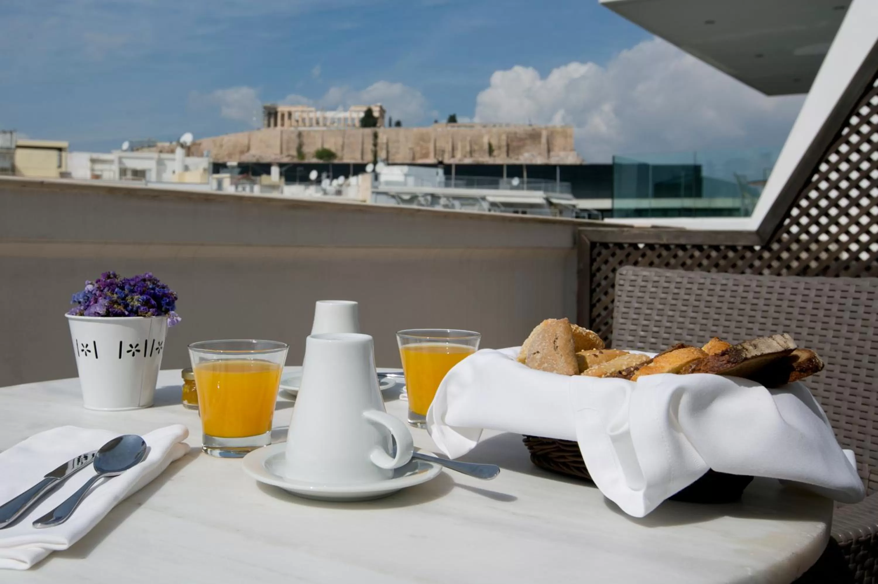 Balcony/Terrace in Hera Hotel