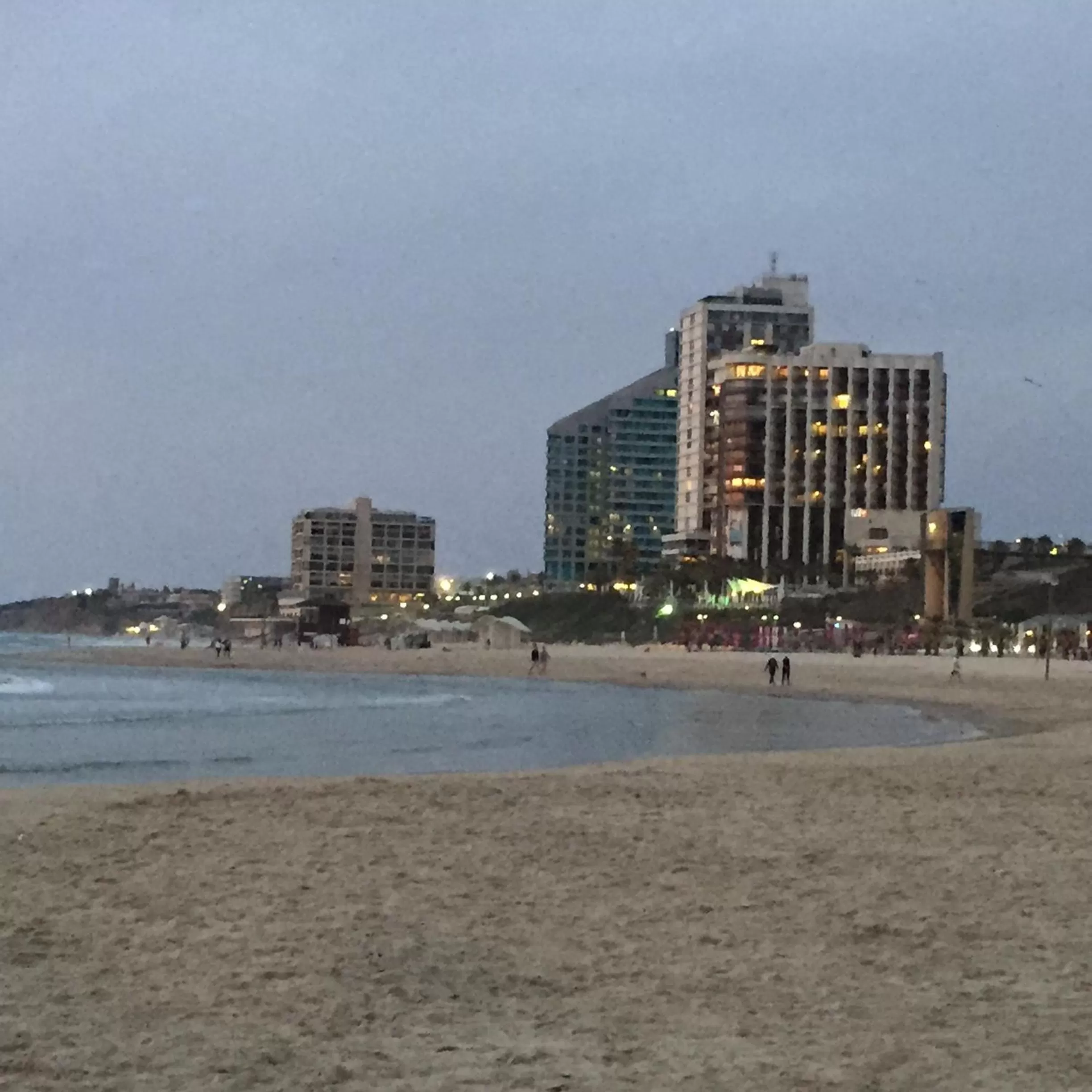 Sunset in Raphael Apartments