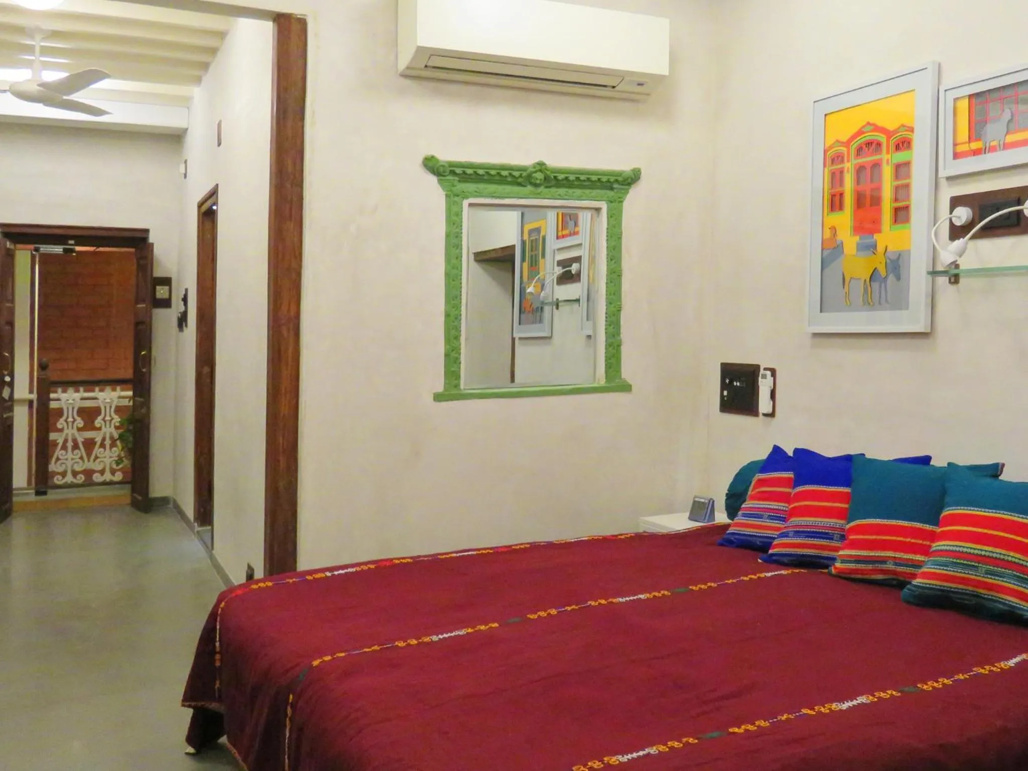 Bed in Mangaldas Ni Haveli II by The House of MG