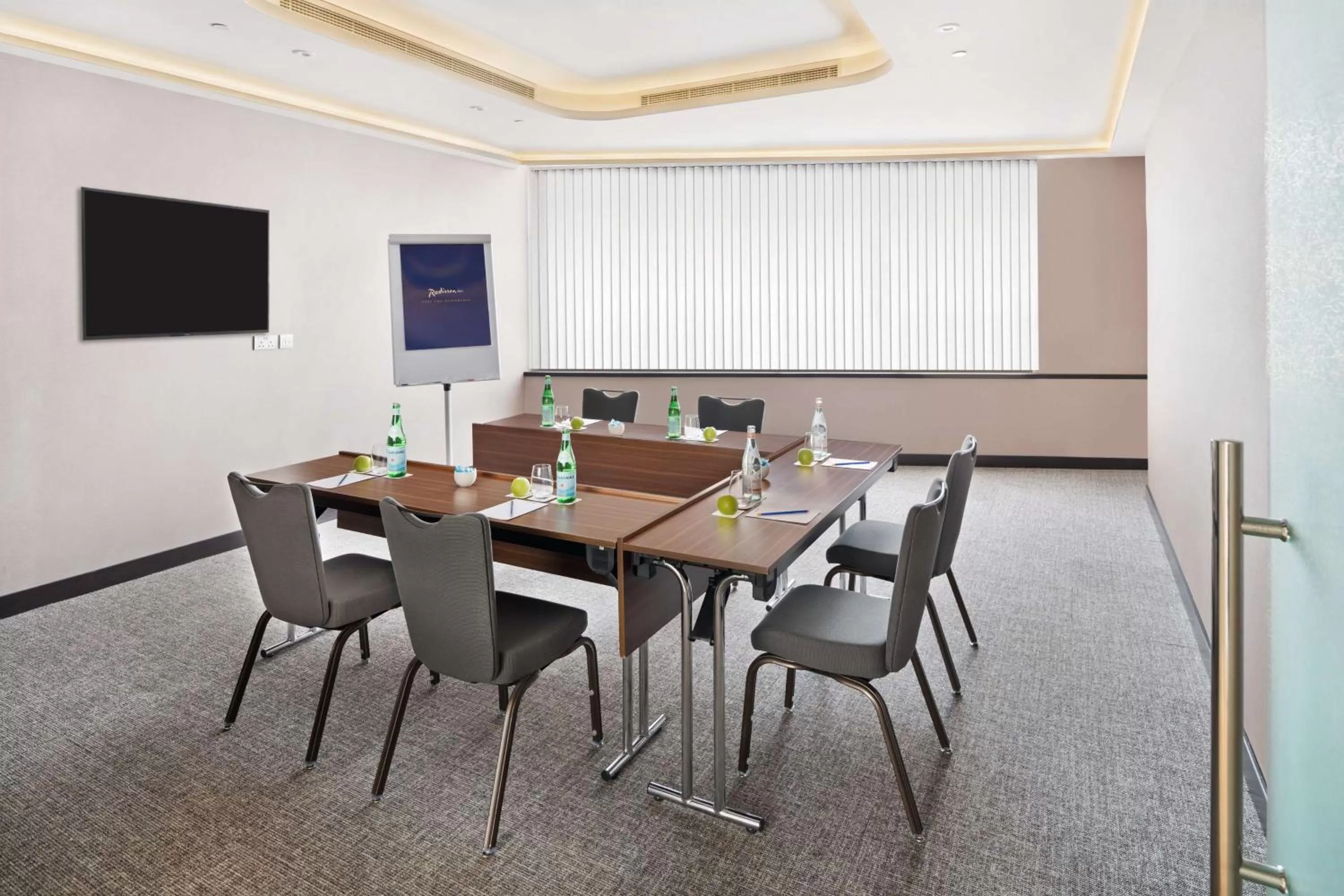 On site in Radisson Blu Hotel, Dubai Canal View