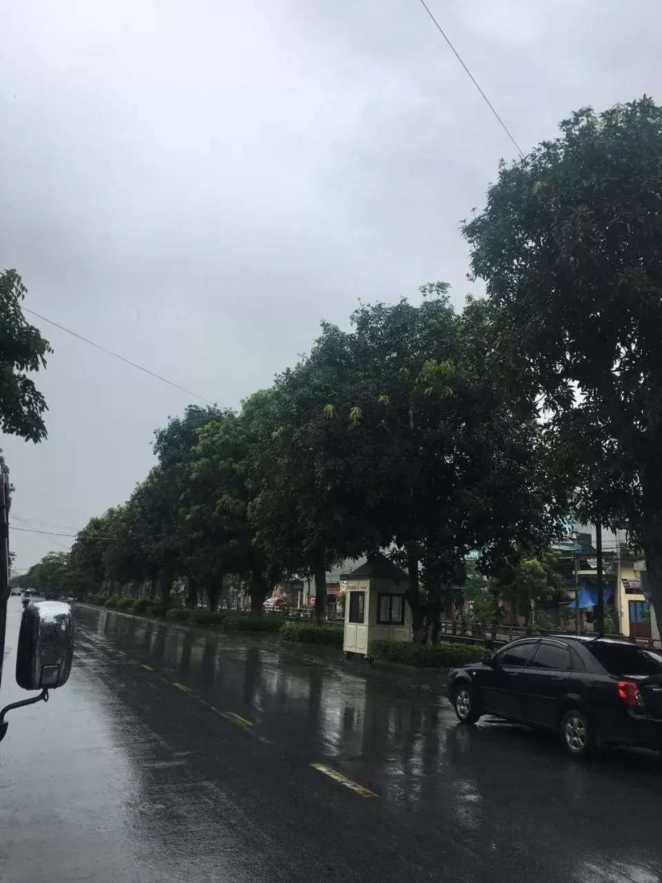 Street view in Golden Thai binh Hotel Street view in Golden Thai binh Hotel