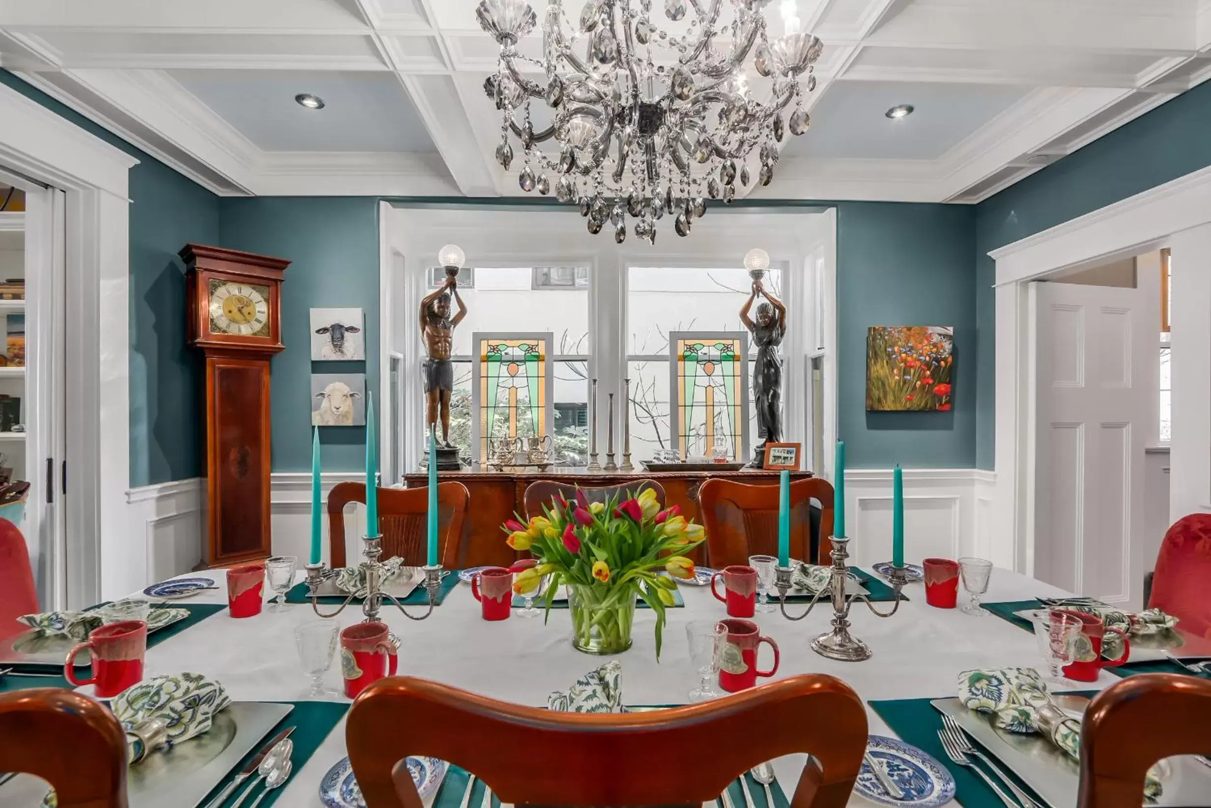 Dining area, Restaurant/Places to Eat in West End Guest House