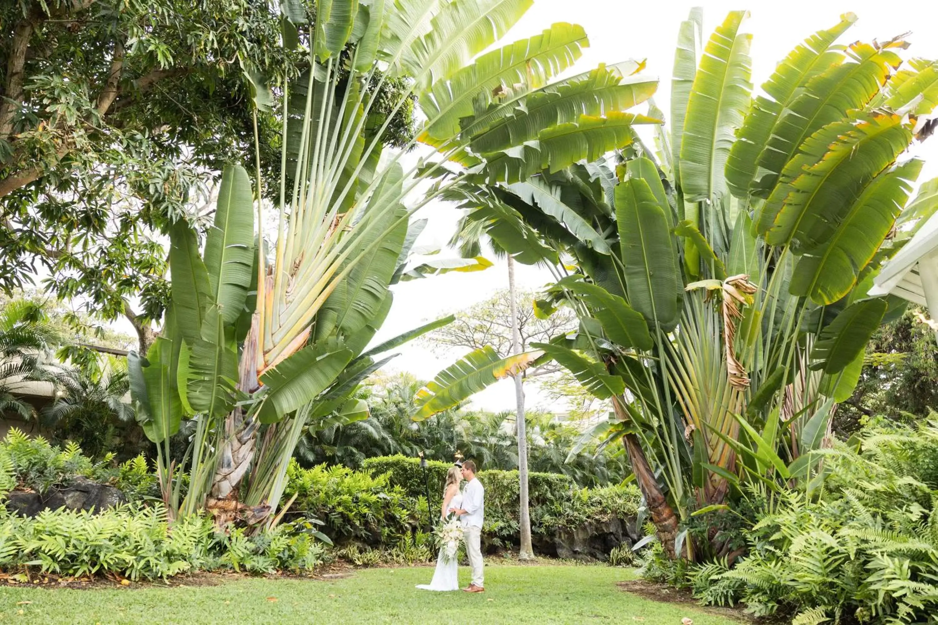 wedding, Garden in Outrigger Kona Resort and Spa