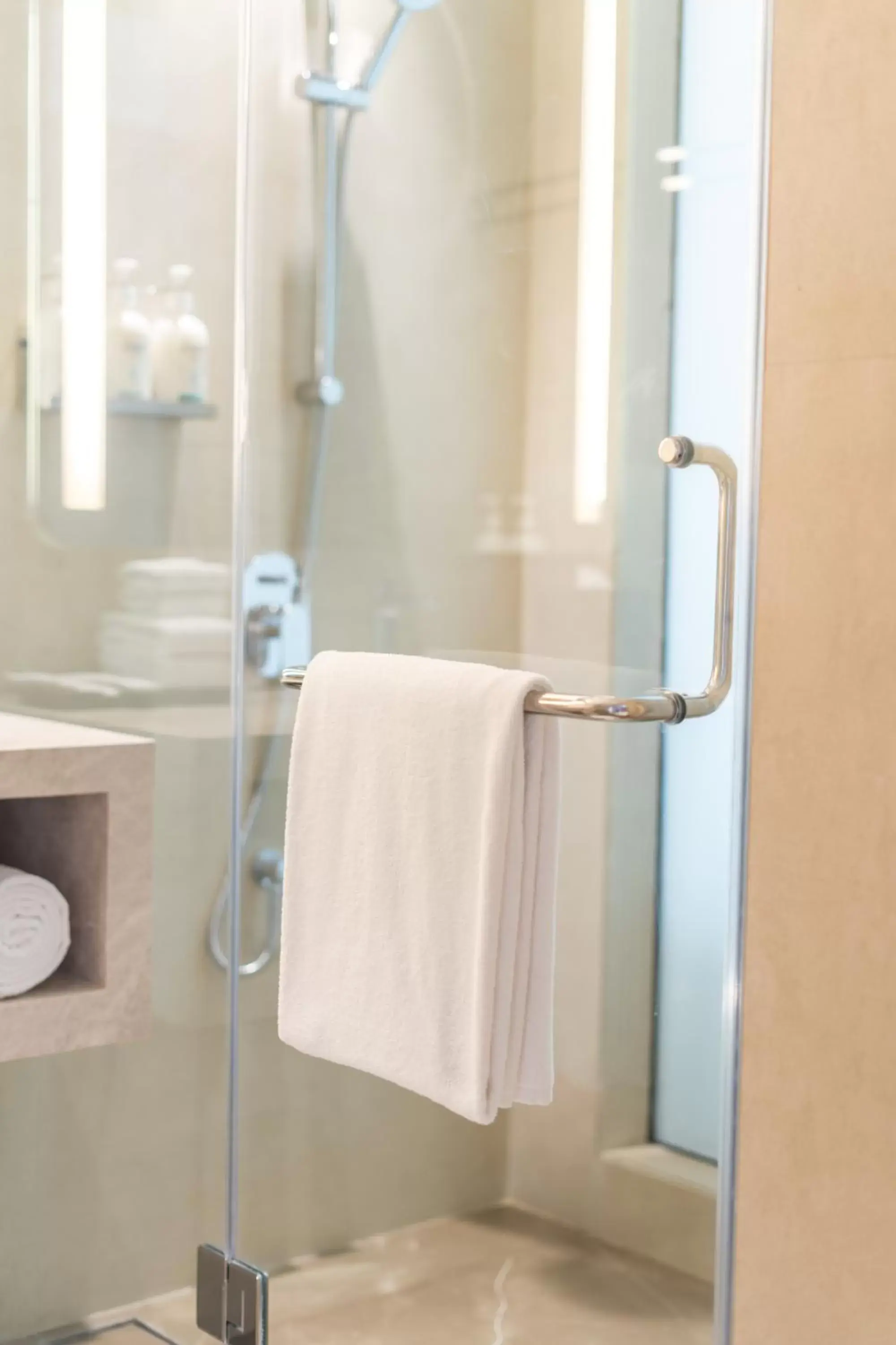 Shower, Bathroom in Holiday Inn Lucknow Airport, an IHG Hotel