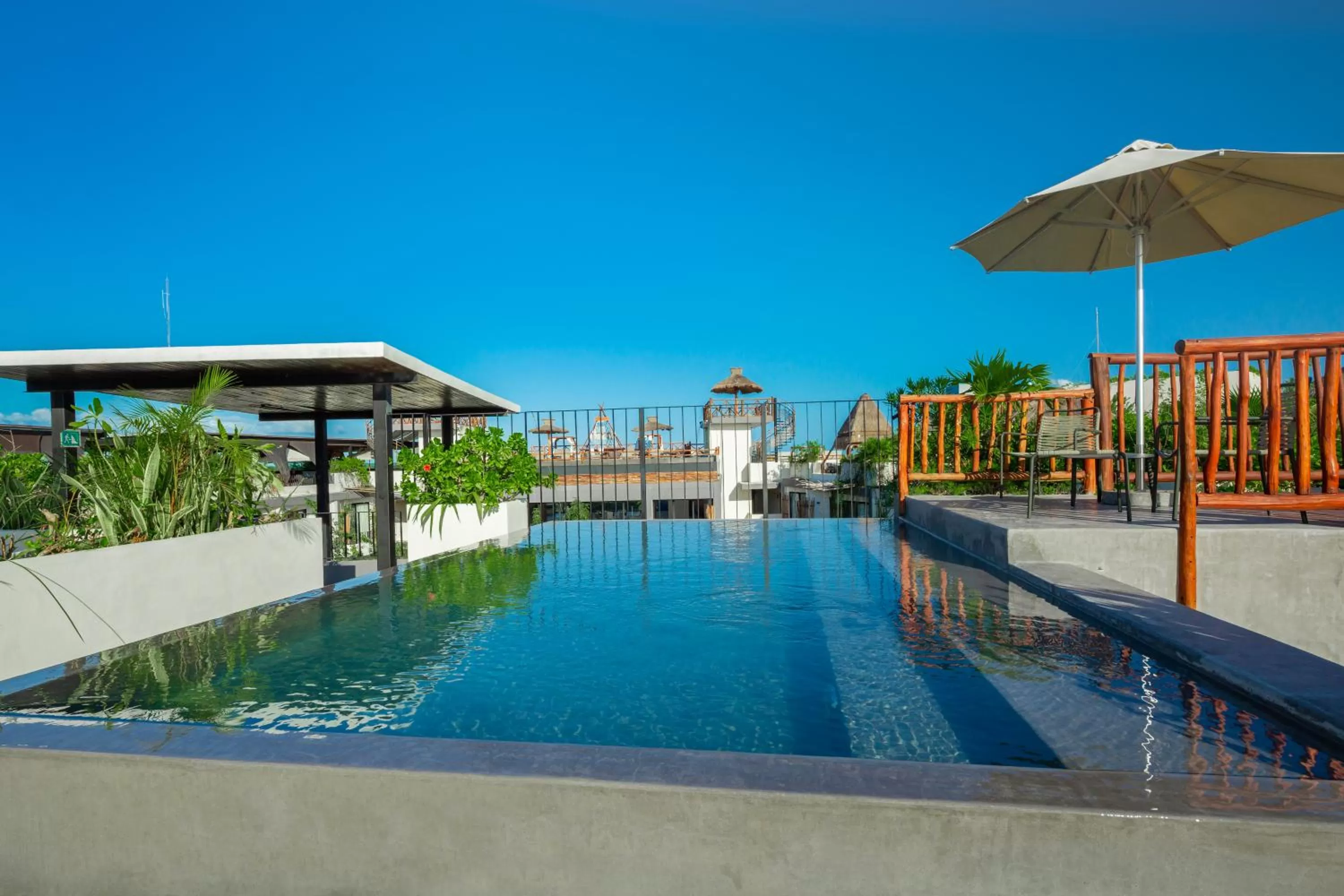 Pool view in Naala Tulum