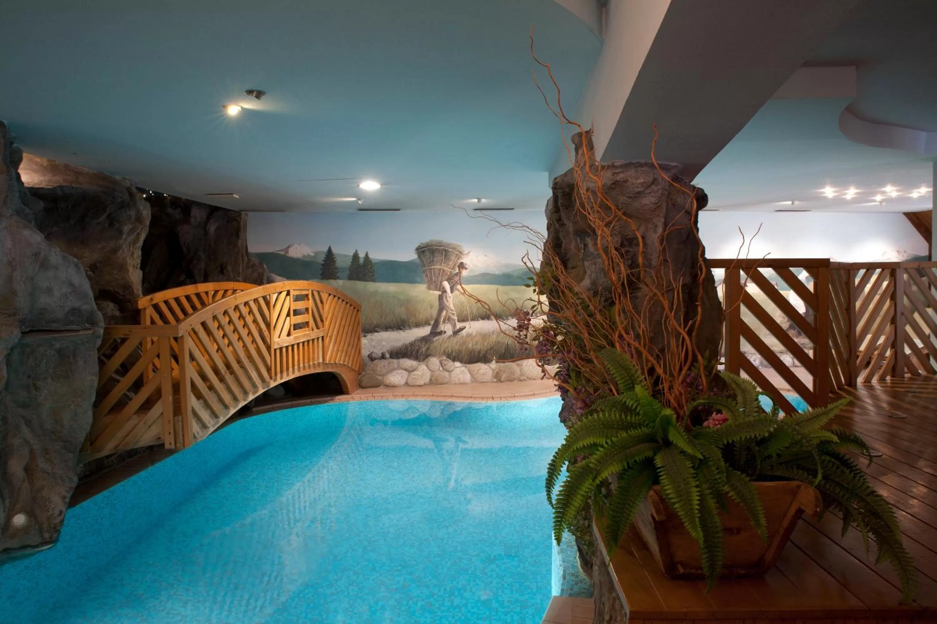 Swimming pool in Miraval Hotel