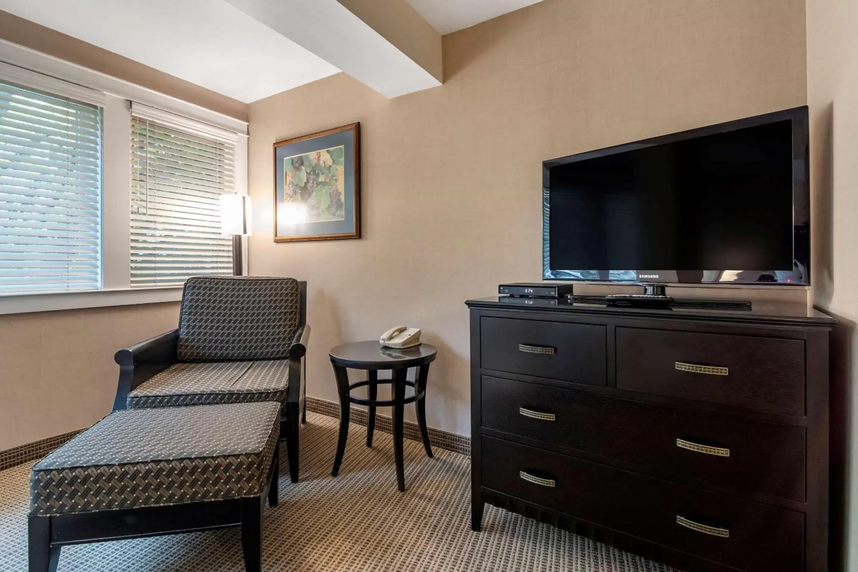 Photo of the whole room, TV/Entertainment Center in Hotel Penticton, Ascend Hotel Collection