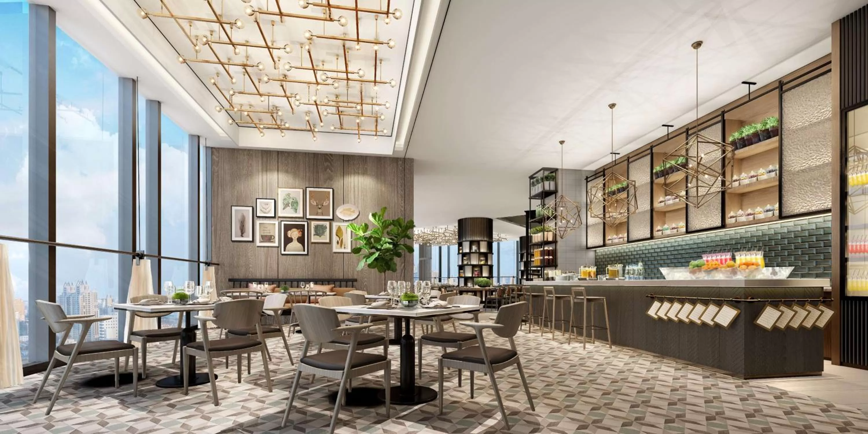 Restaurant/places to eat in Hilton Fuzhou