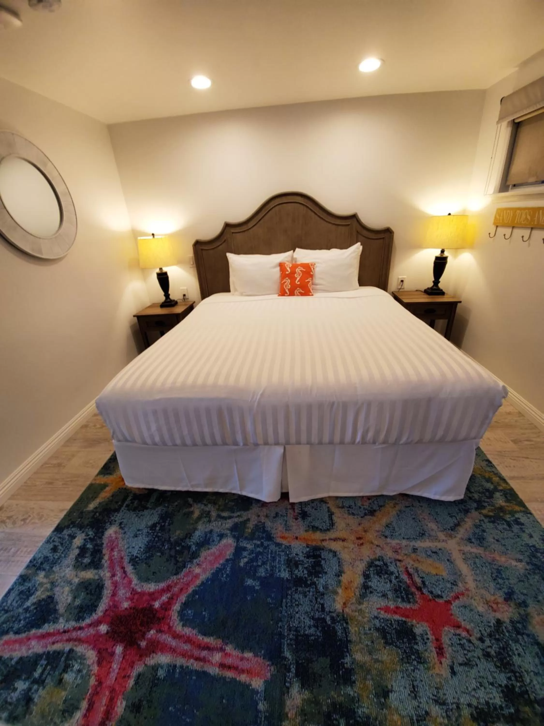 Bed in Sea Horse Resort