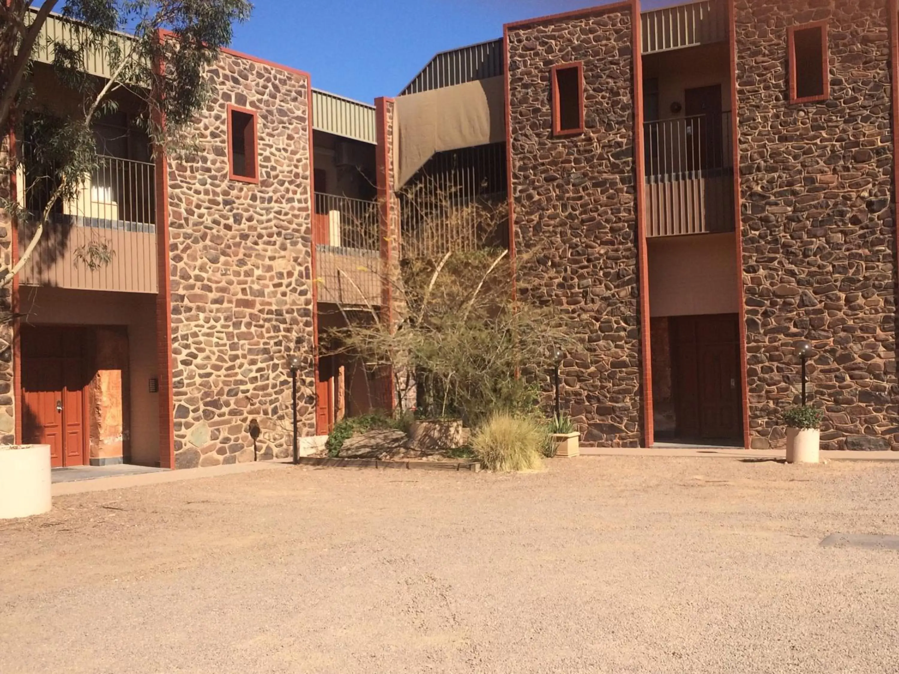 Garden, Property Building in Desert Cave Hotel