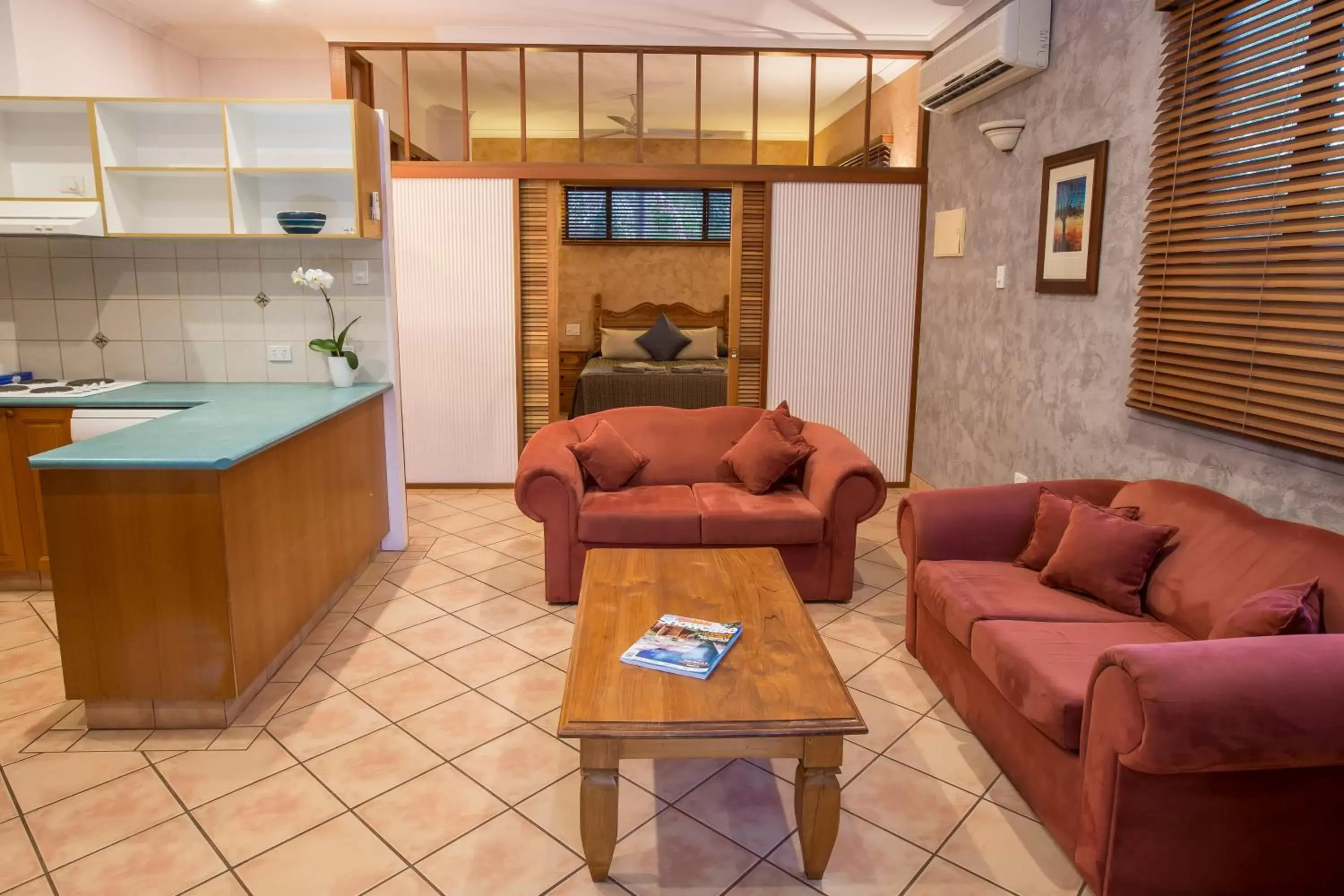 Living room, Seating Area in Blue Seas Resort