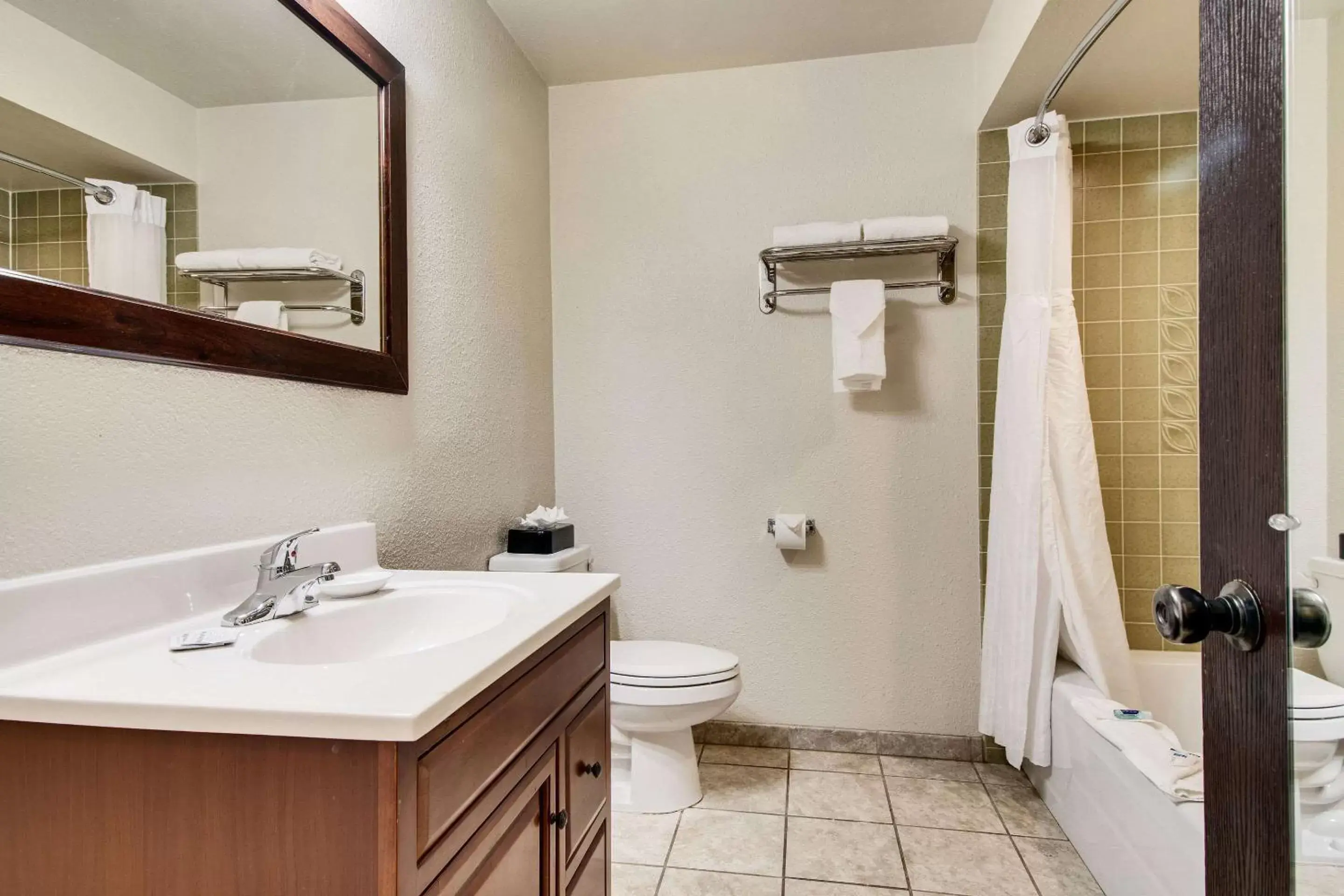 Bathroom in Rodeway Inn & Suites Portland - Jantzen Beach