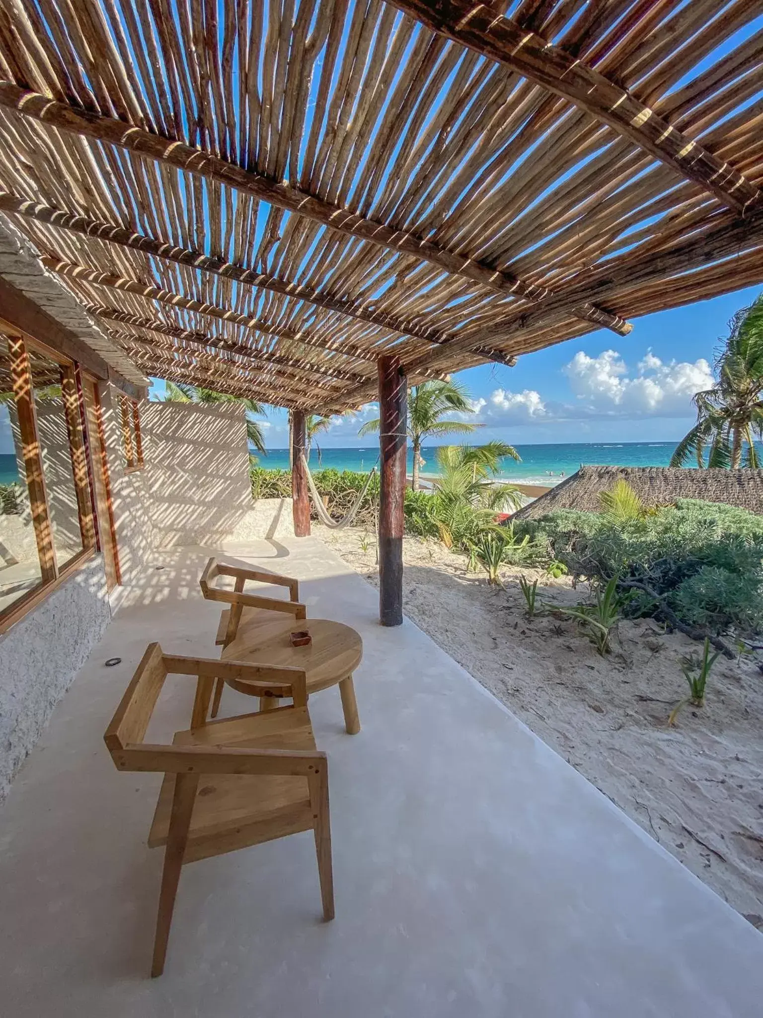 Patio, Beach in Hotel Poc Na Tulum