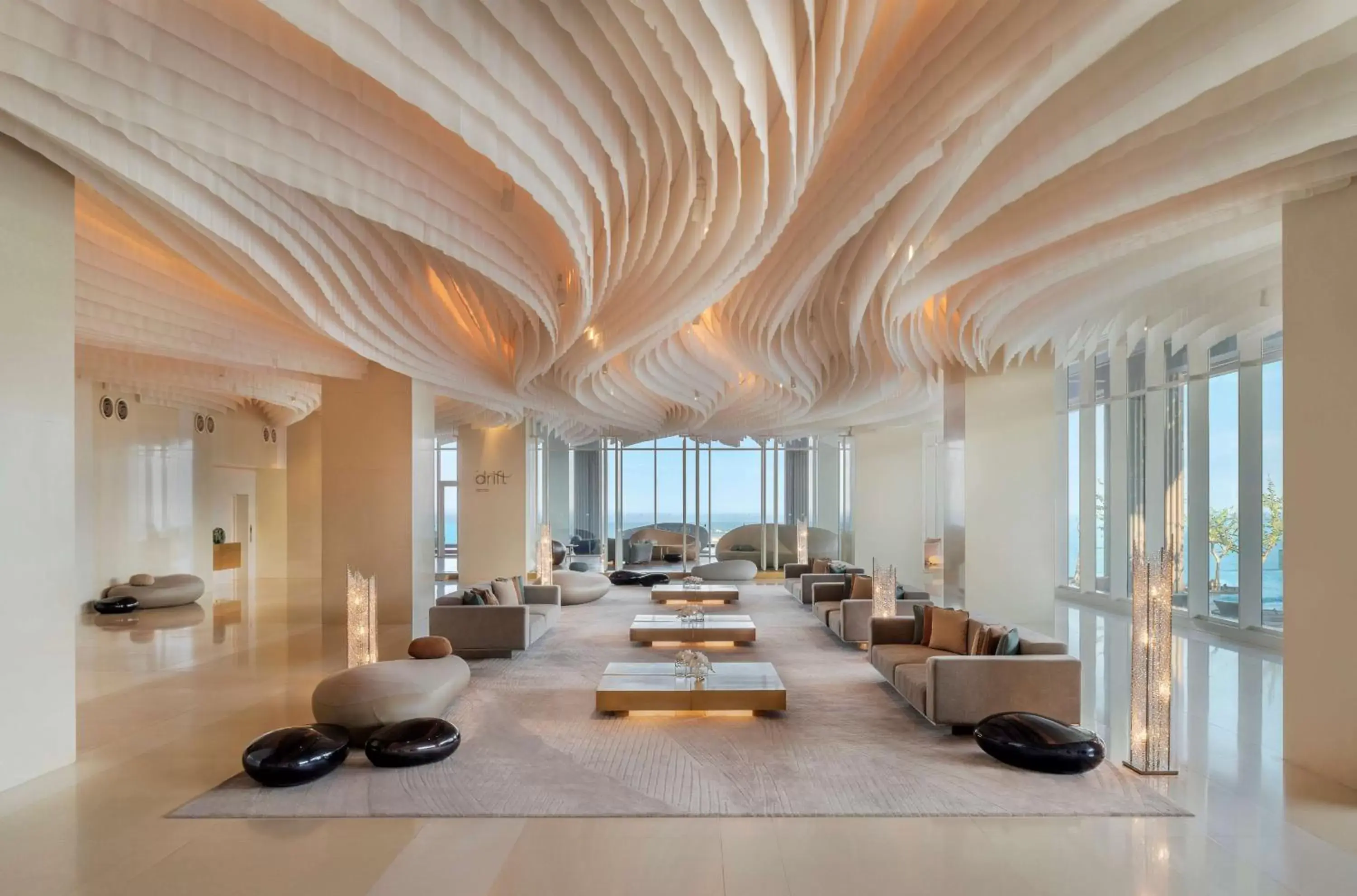 Lobby or reception in Hilton Pattaya Lobby or reception in Hilton Pattaya