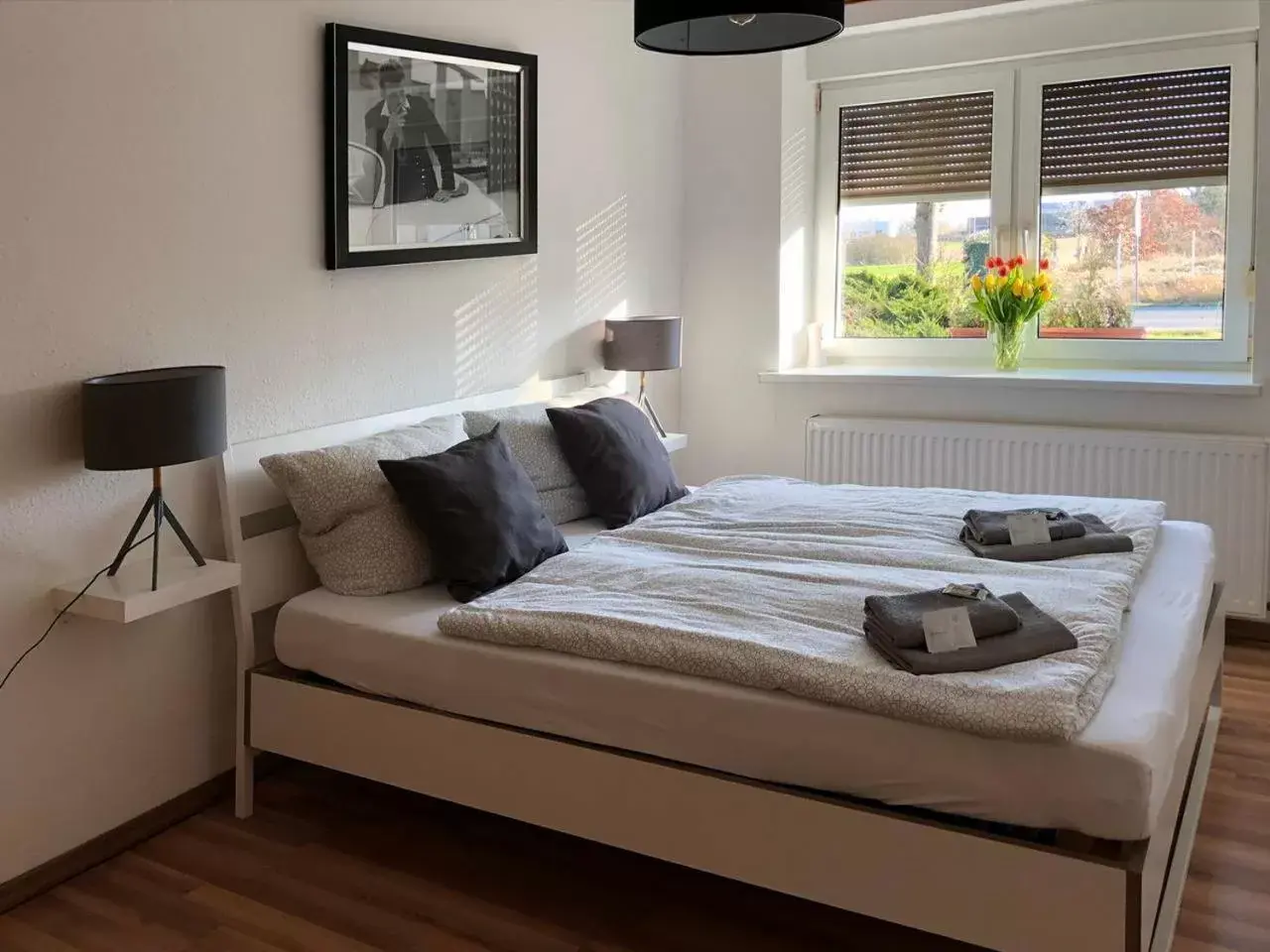 Bed in Landlust Hotel Bed in Landlust Hotel