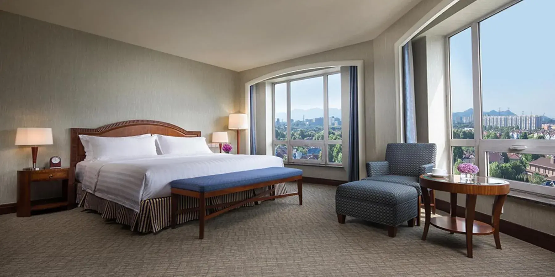 Bed in Wyndham Beijing North Bed in Wyndham Beijing North