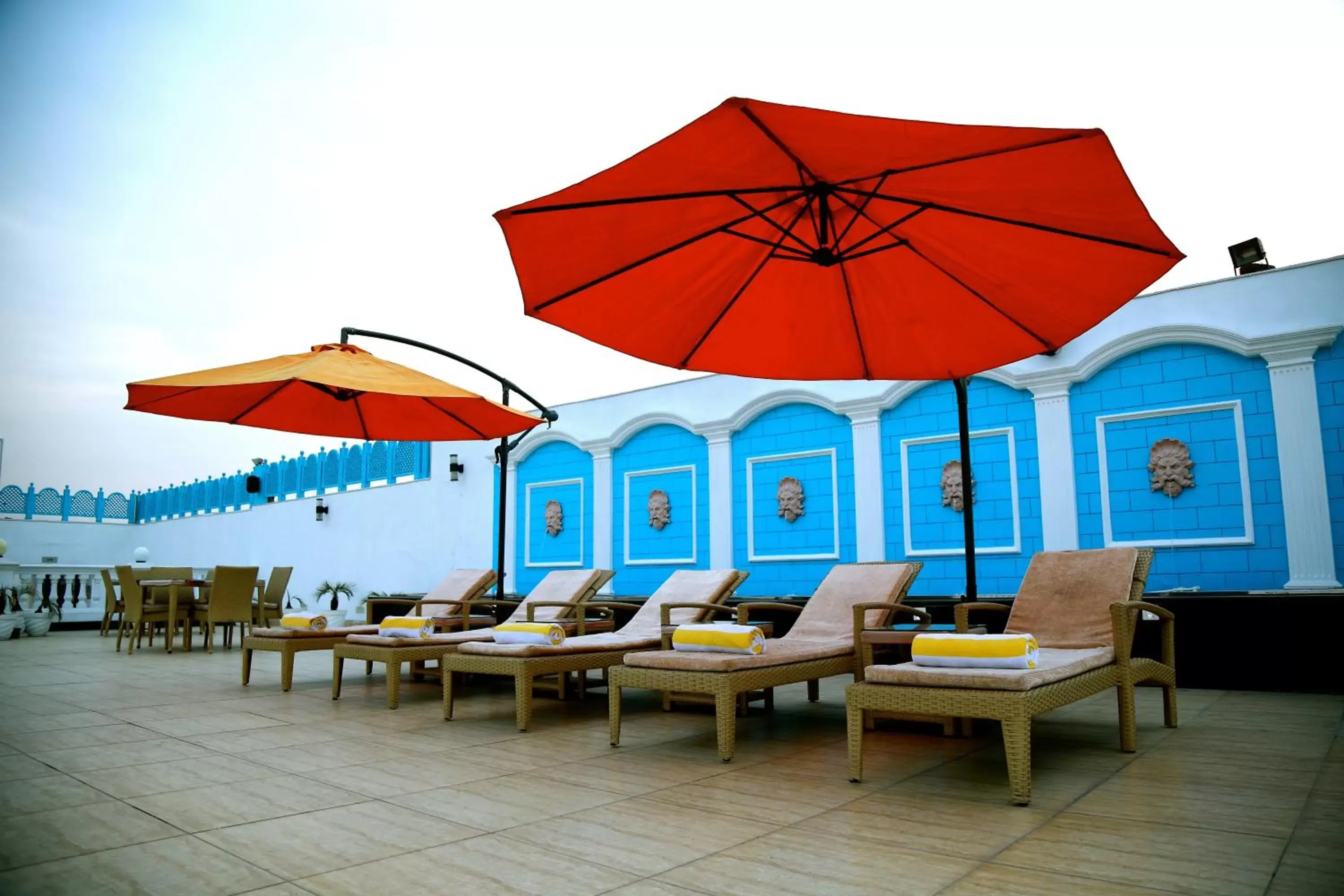 Swimming pool in Ramada By Wyndham Amritsar Swimming pool in Ramada By Wyndham Amritsar