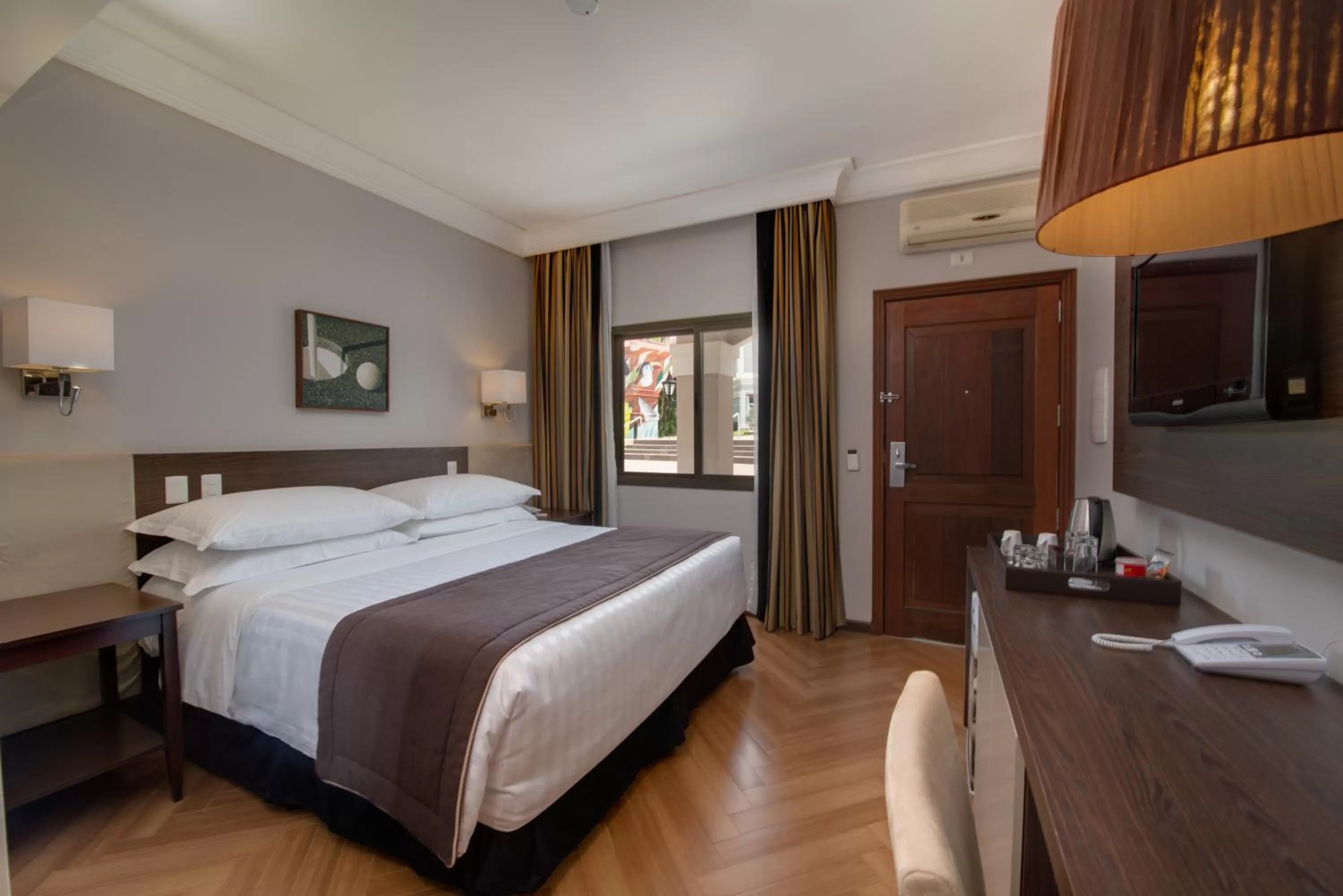 Bedroom, Bed in Wish Foz do Iguaçu