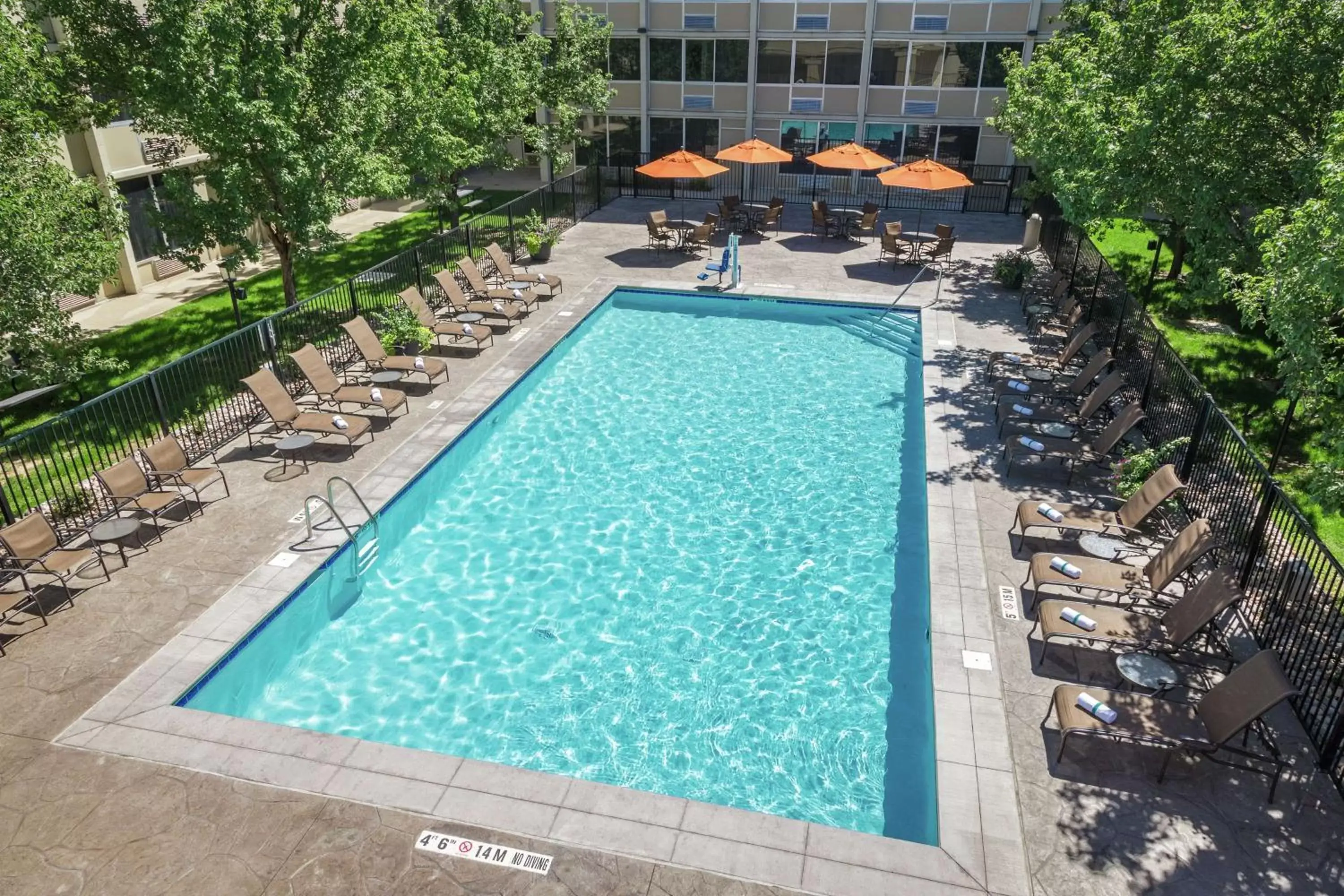 Pool View in DoubleTree by Hilton Denver Central Park